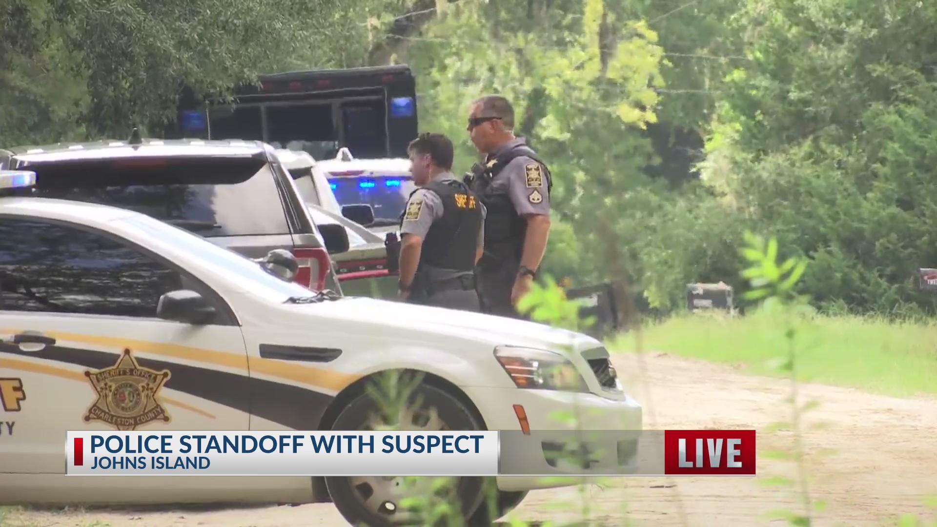 Authorities engaged in Johns Island standoff with suspect WCBD News 2