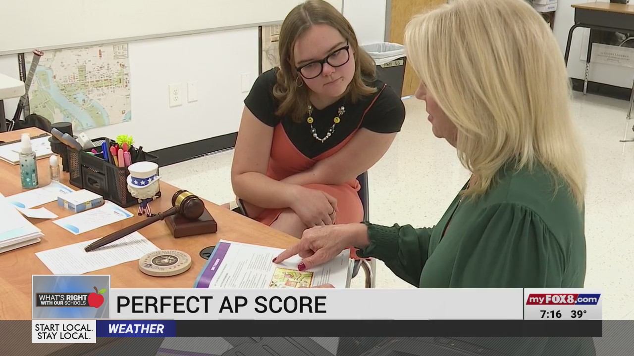 Triad student gets perfect AP test score – FOX8 WGHP