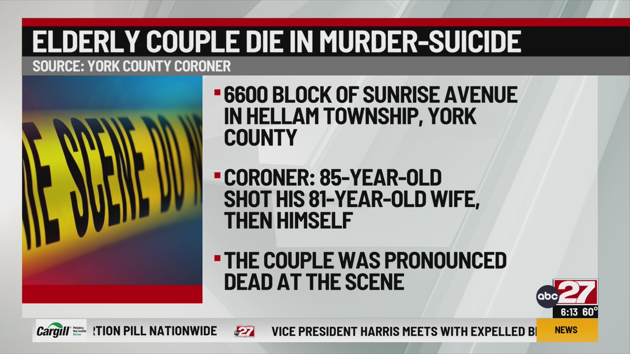 Two dead in York County after homicide/suicide – ABC27