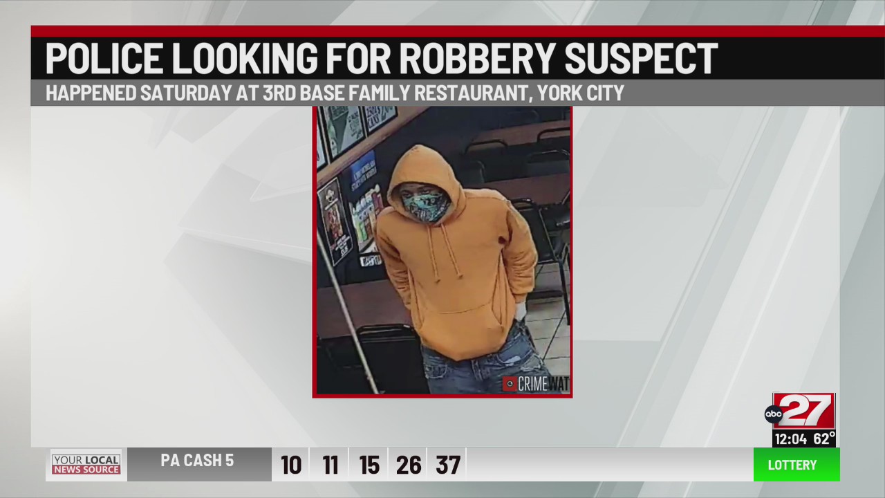 York City police looking to identify robbery suspect – ABC27