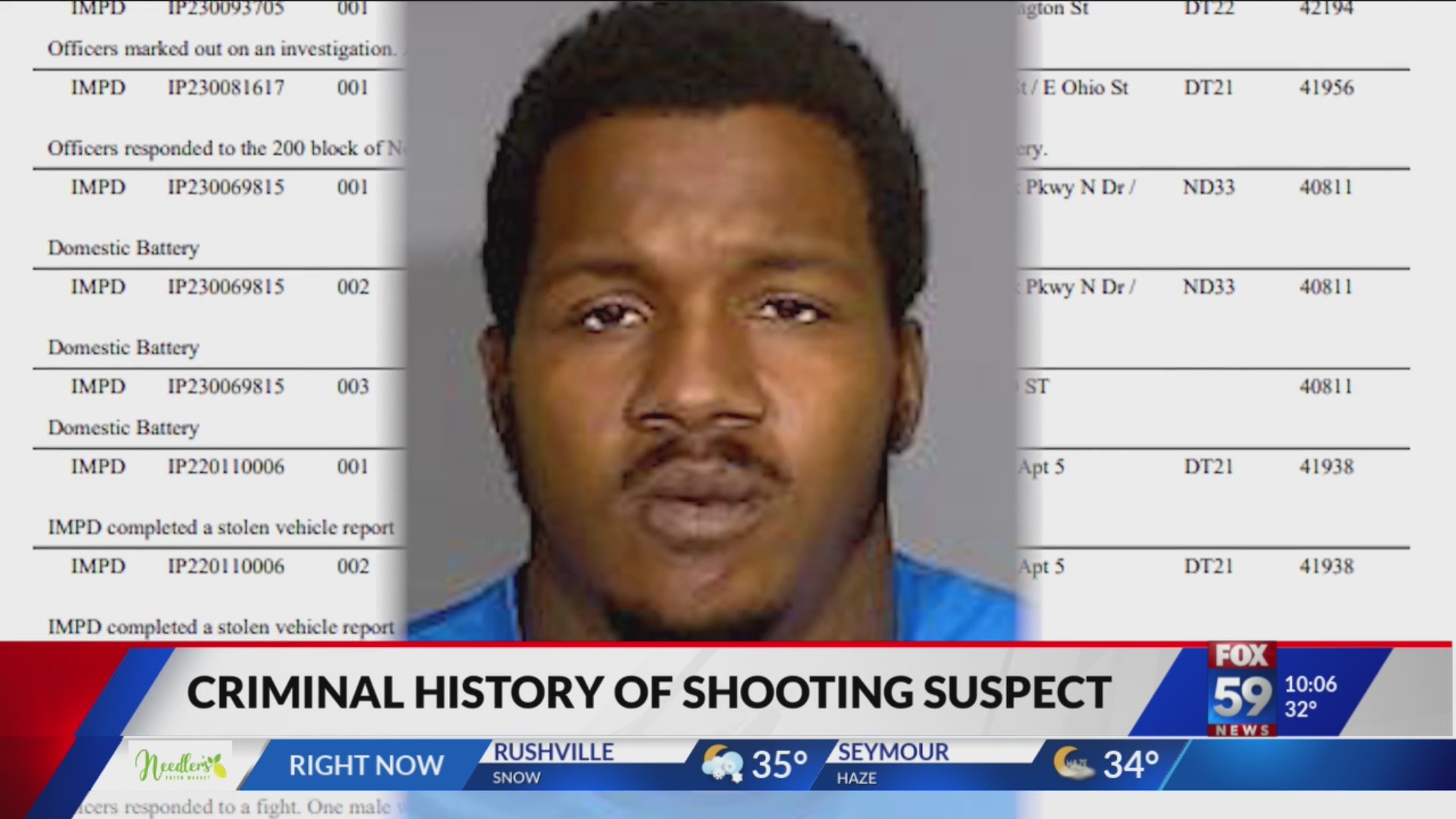 Man arrested in connection to Indy Thanksgiving shooting was a repeat ...