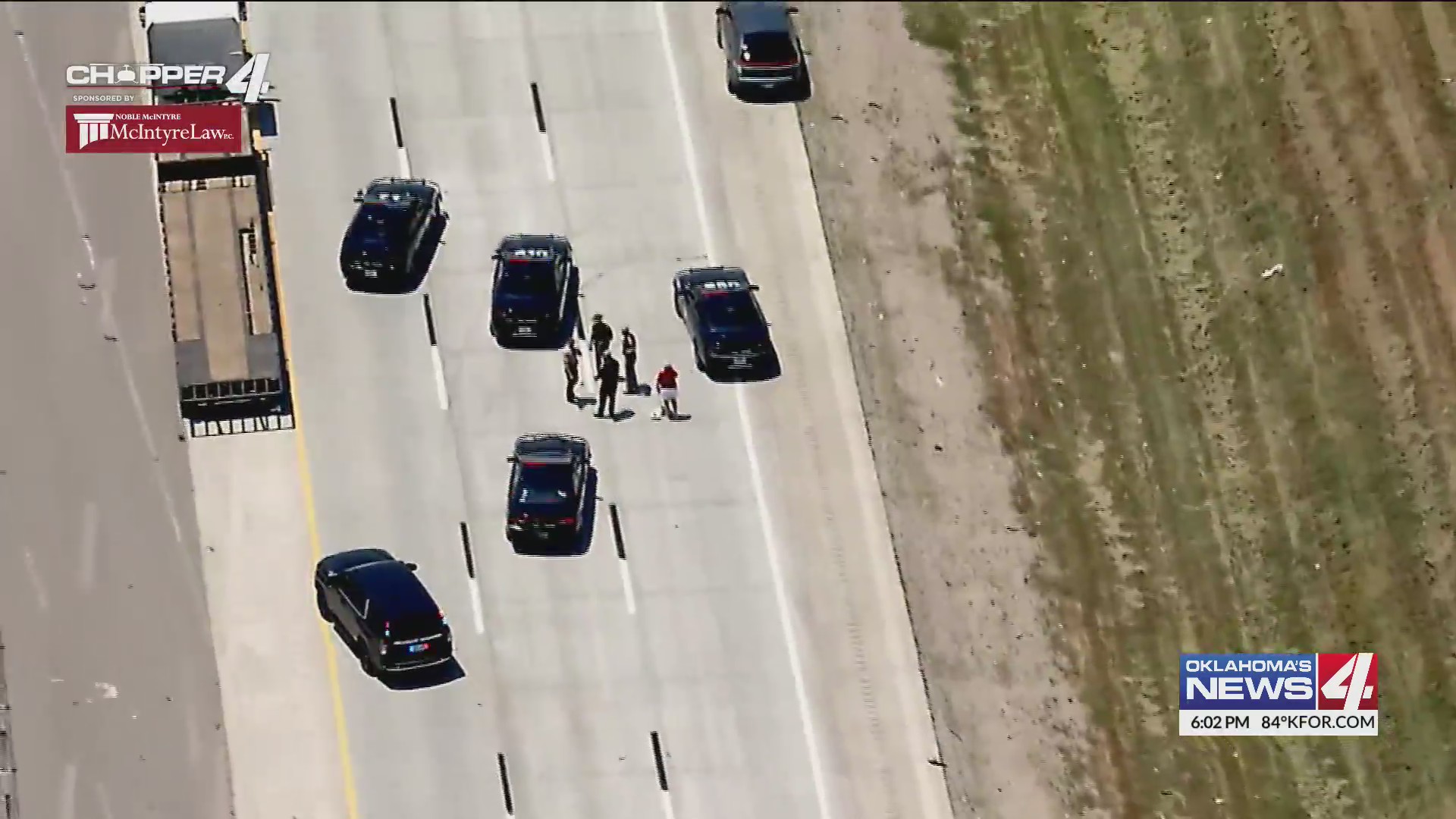 Slow speed chase ends near I-40 & Choctaw Road – KFOR.com Oklahoma City