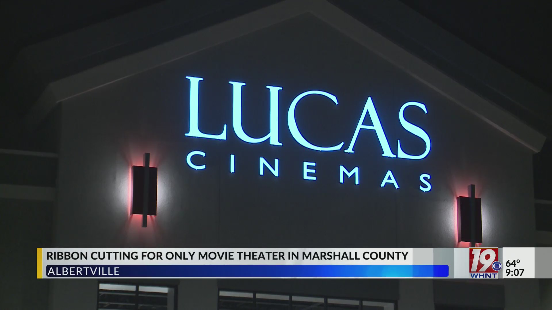 Ribbon Cutting for Only Movie Theater in Marshall County