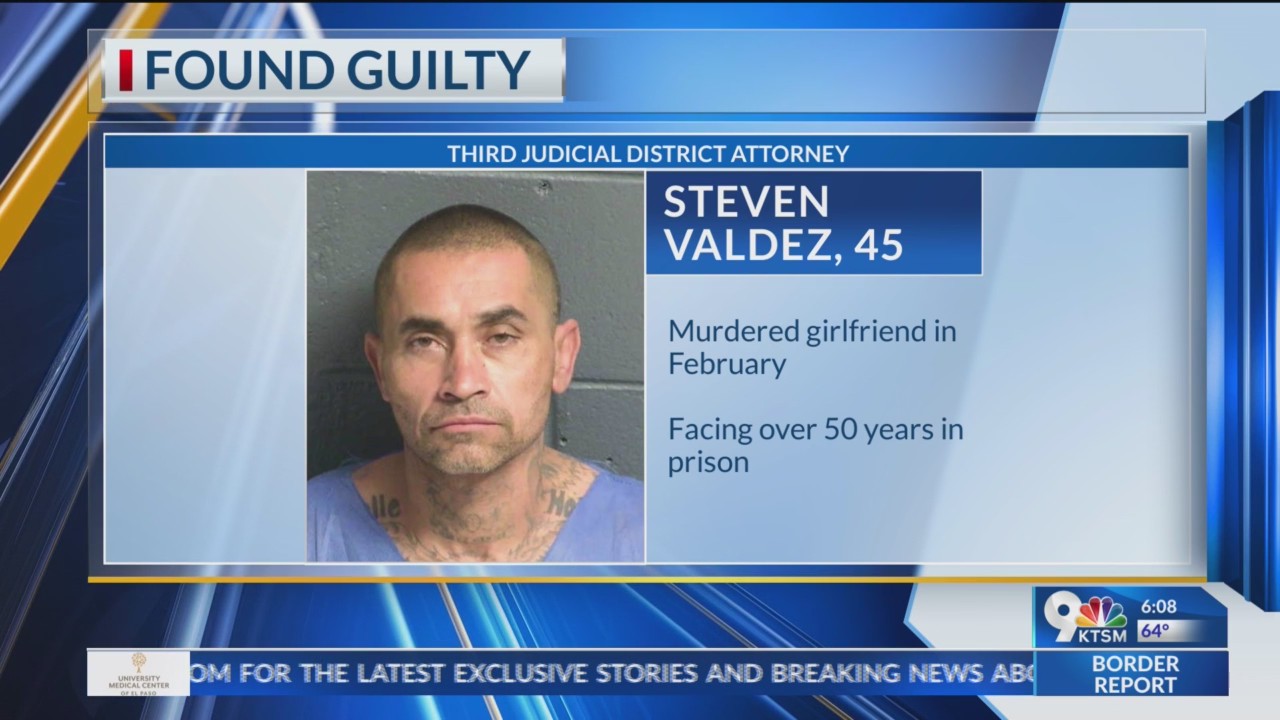Las Cruces man found guilty of murdering girlfriend – KTSM 9 News