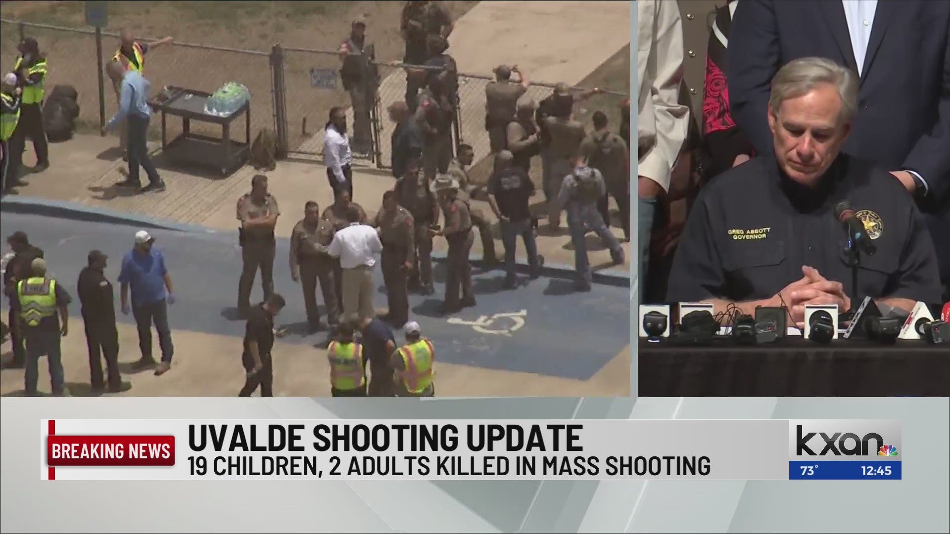 Texas school shooting: Gov. Abbott gives update at Uvalde High ...