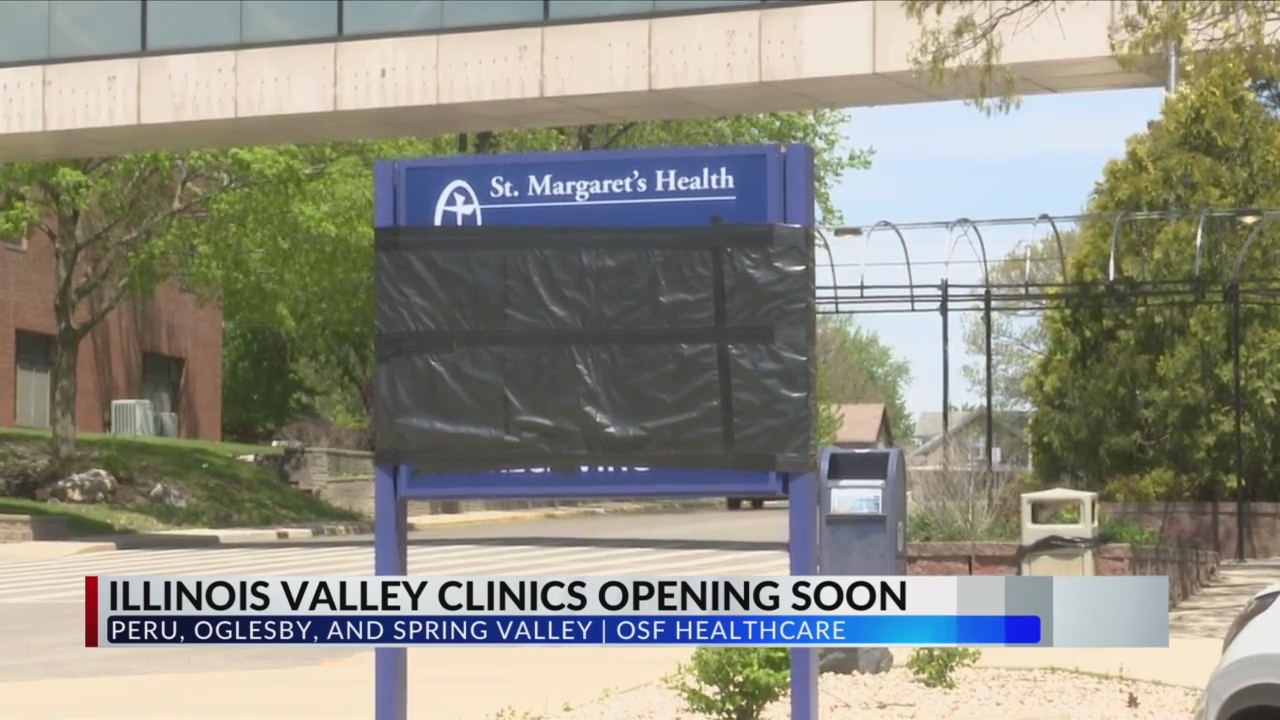 OSF opening three new clinics in Illinois Valley