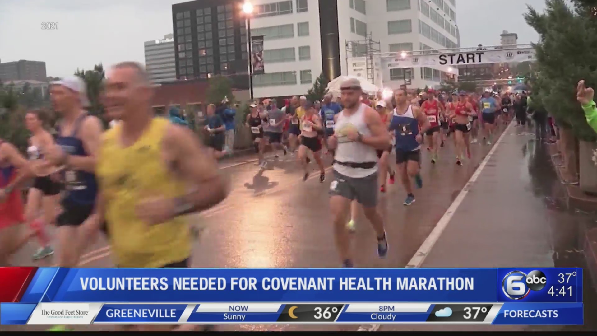 Volunteers needed for Covenant Health Marathon WATE 6 On Your Side