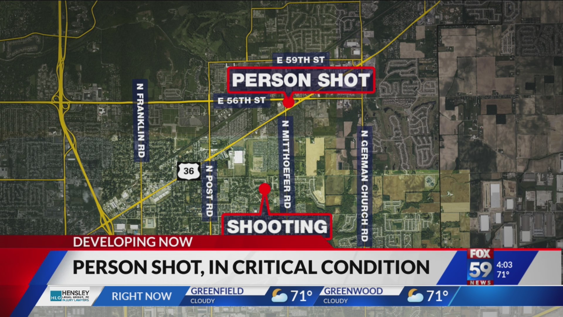 Person shot, critically injured on the northeast side of Indianapolis ...