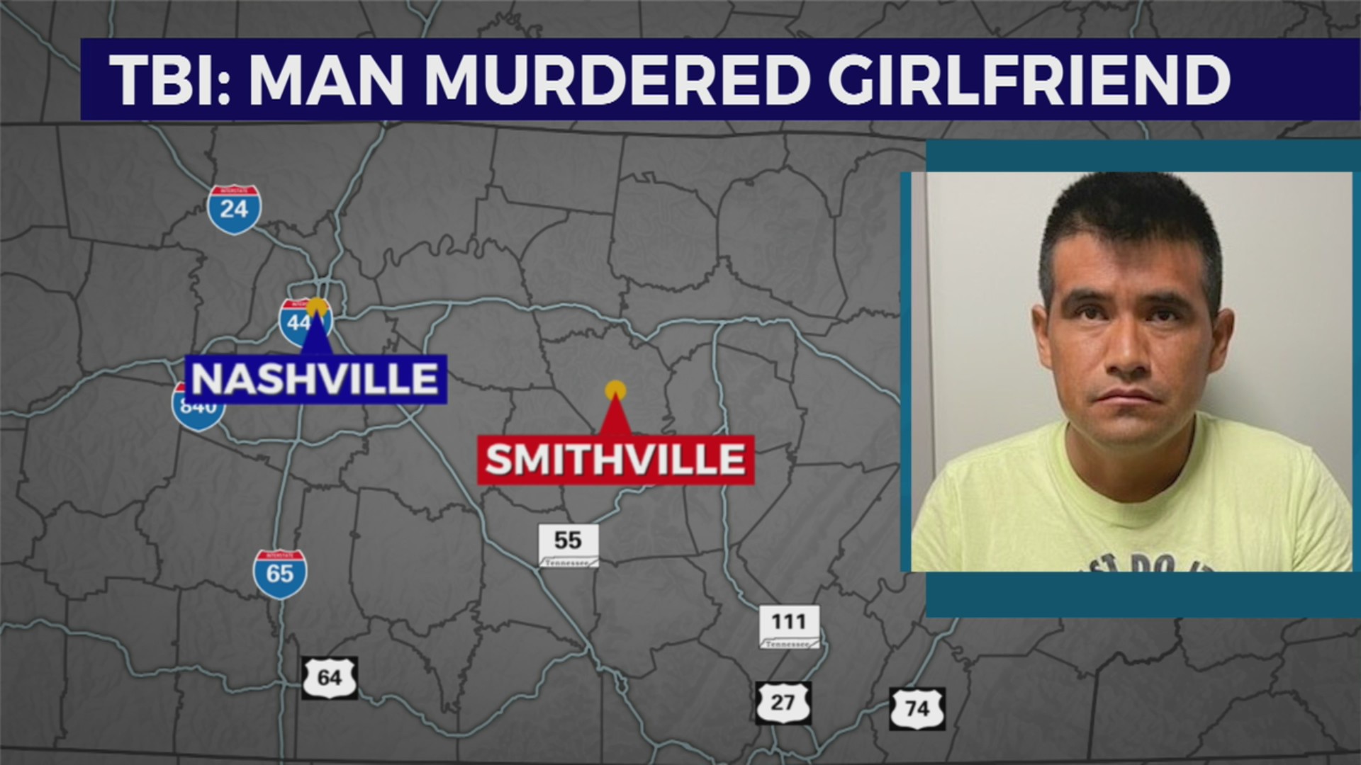 DeKalb County man charged with murder in death of girlfriend – WKRN News 2