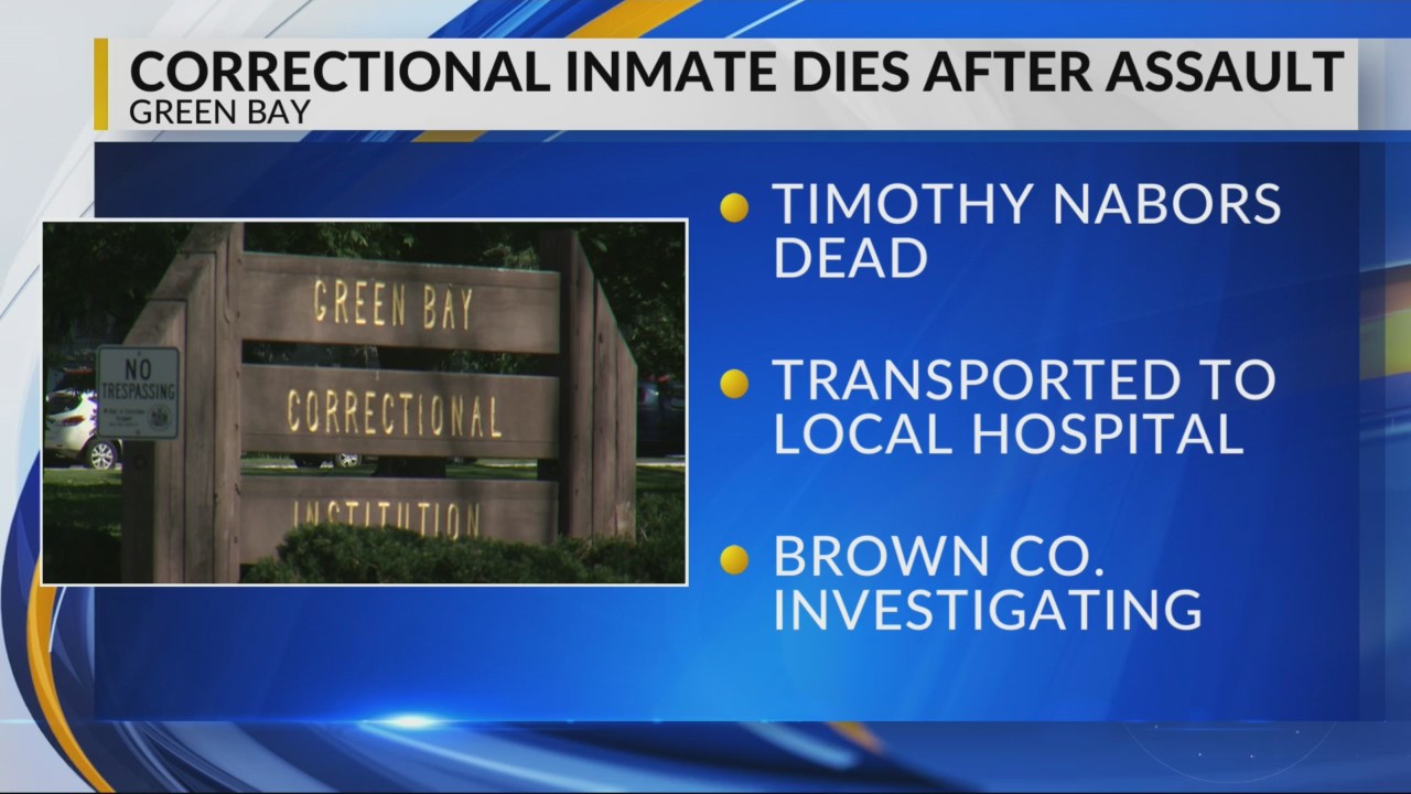 DOC: Inmate dies following assault at Green Bay Correctional ...
