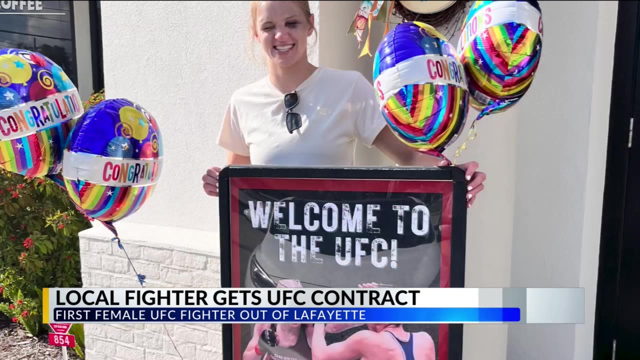 First female fighter in Lafayette earns her spot in UFC