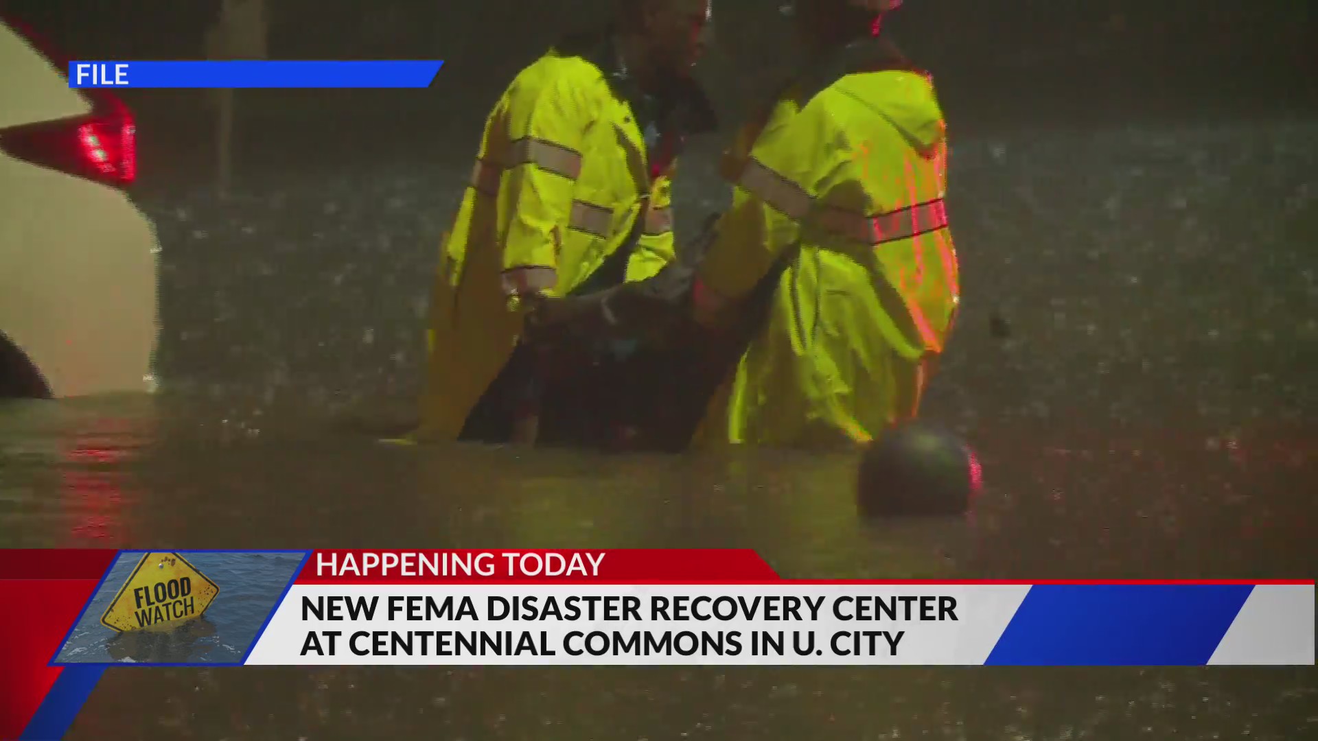 FEMA opens disaster recovery center in U. City for flash flood victims ...