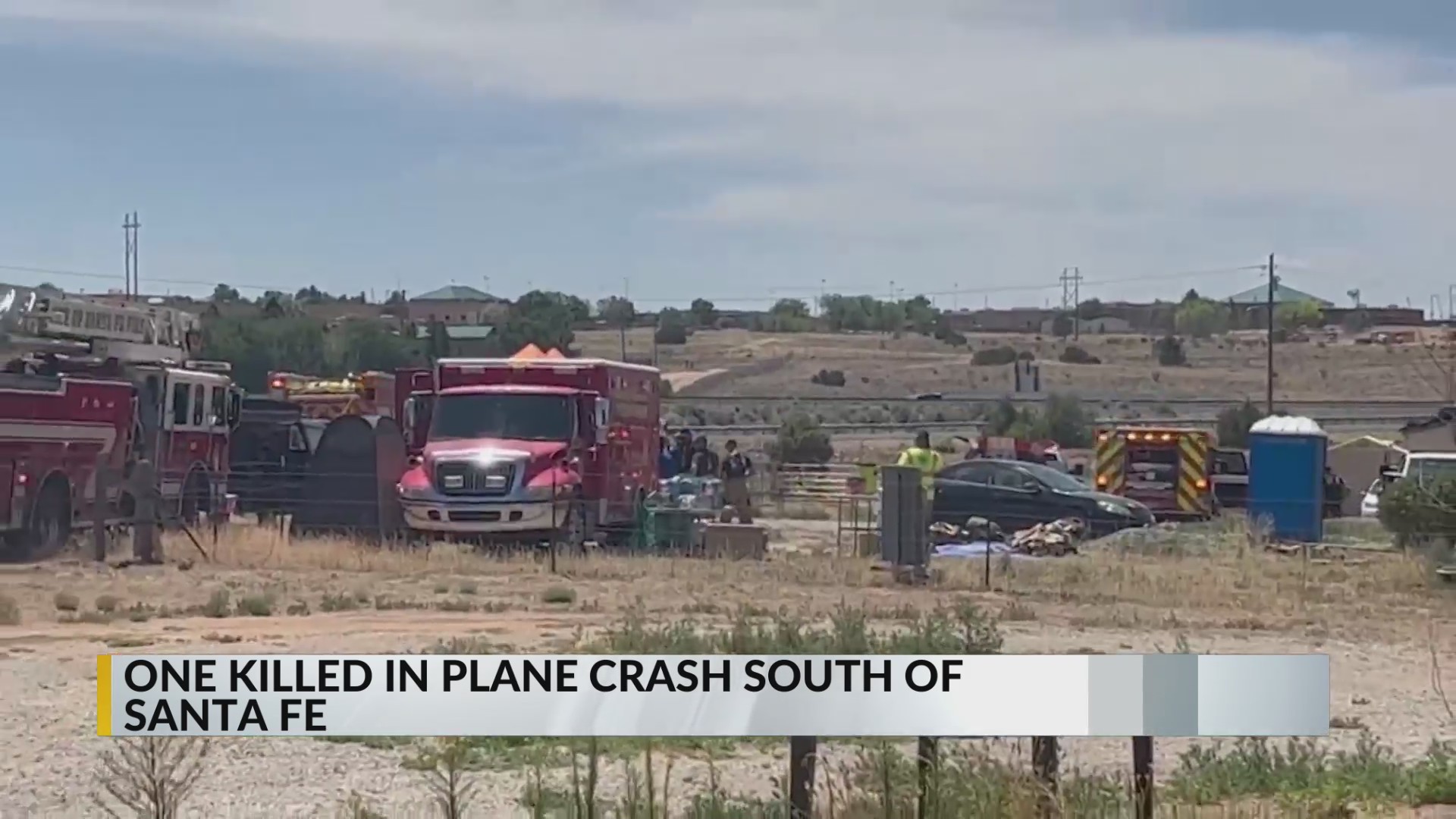 Santa Fe County plane crash kills 1, destroys home – KRQE NEWS 13 ...