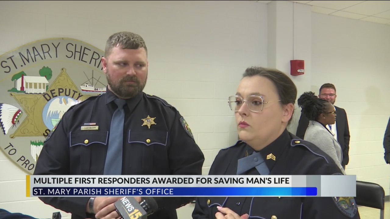 Multiple first responders honored with lifesaving awards for saving a ...