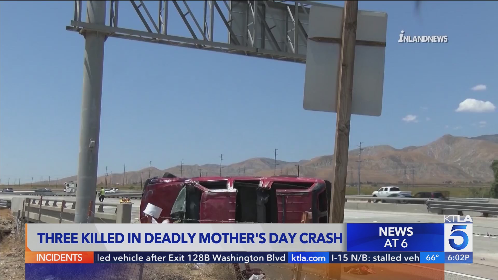 3 killed in deadly Mother’s Day crash in Riverside County – KTLA
