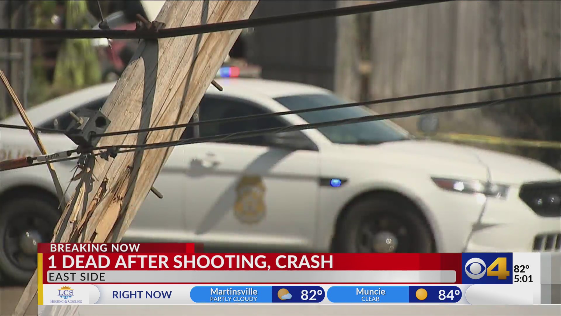 Man found dead following shooting and crash on Indy’s east side – Fox 59