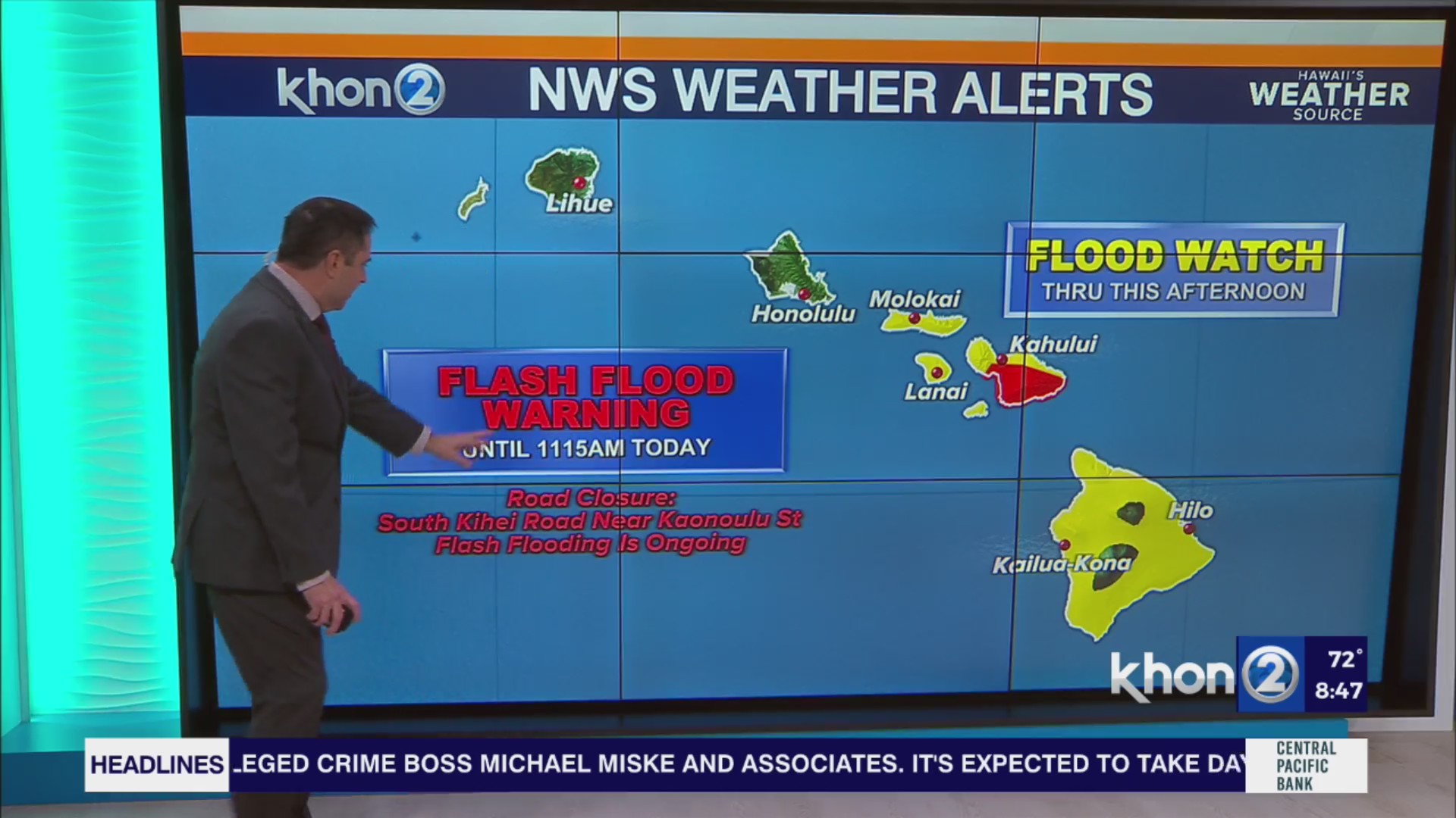 Maui has been issued a Flash Flood Warning, take precautions – KHON2