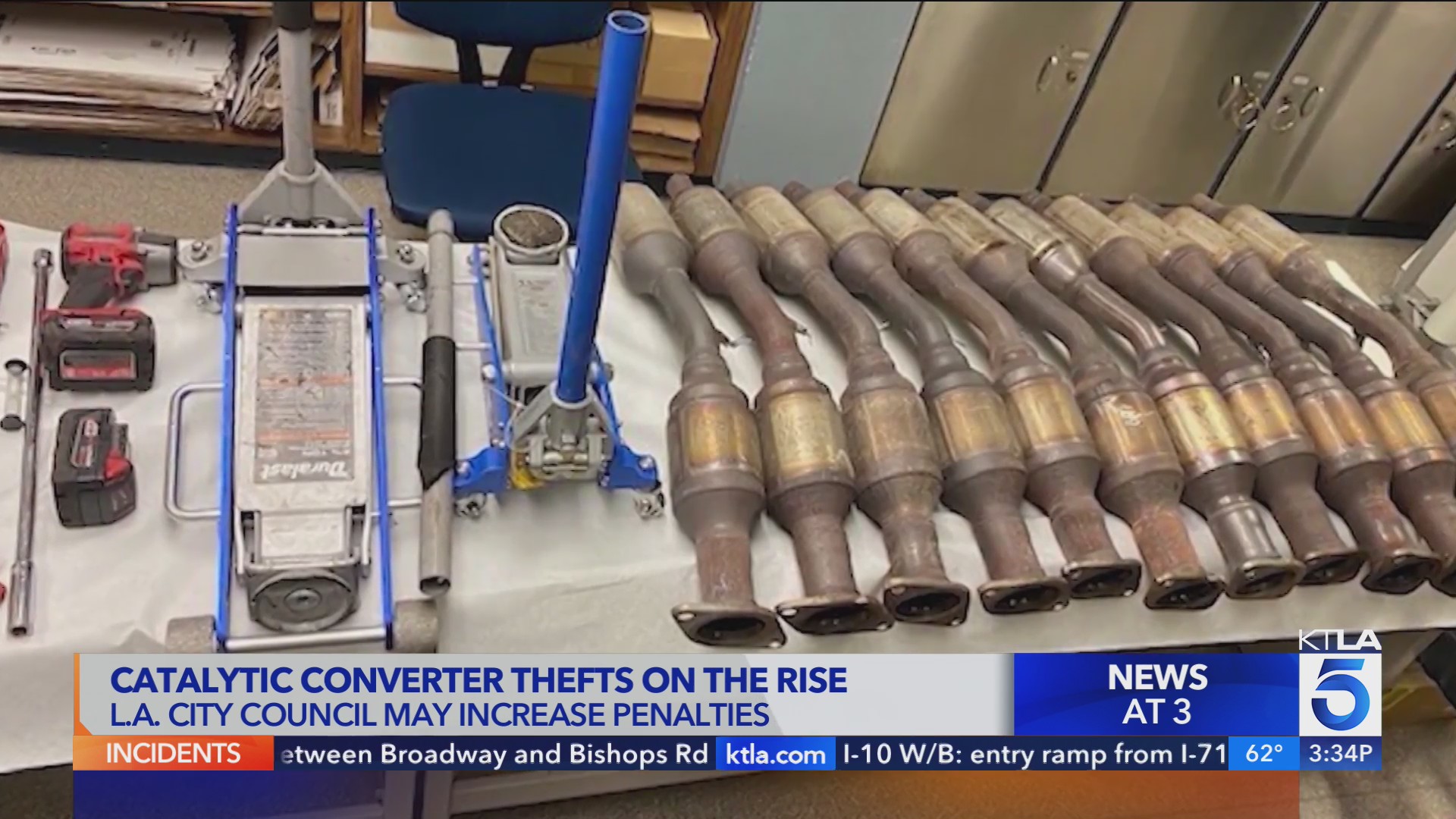 Jail time, 1000 fines floated to address catalytic converter thefts in