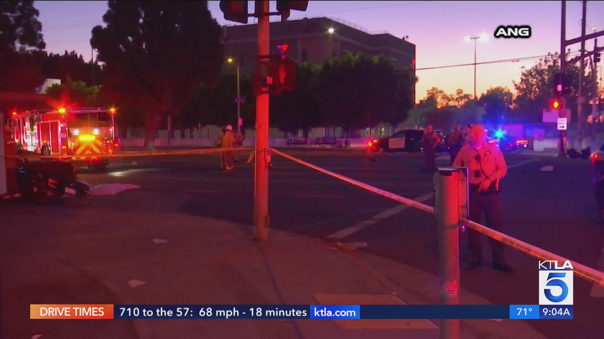 3 dead, 2 seriously injured in violent car crash in South L.A. – KTLA