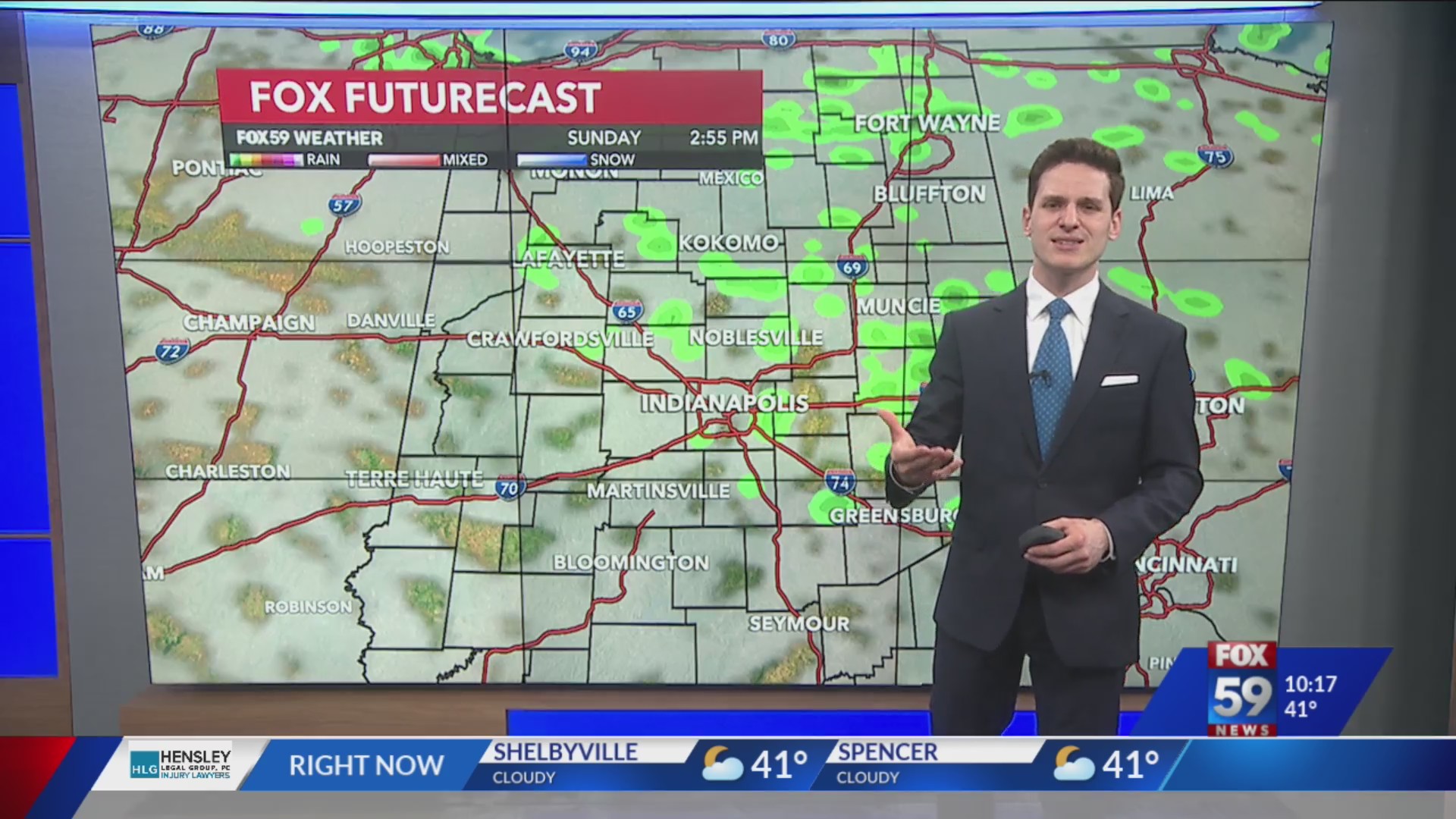 Cool weather continues through the weekend – Fox 59