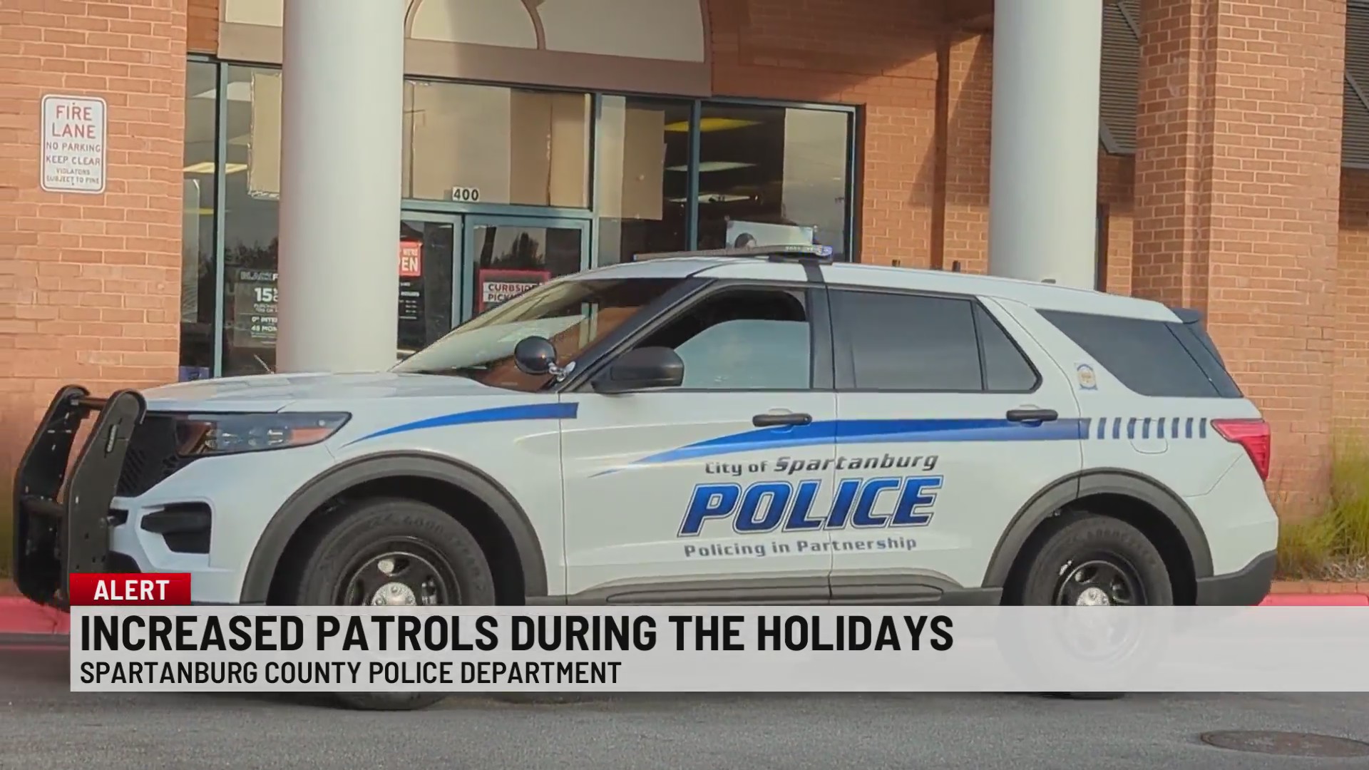 Spartanburg Police Department has extra patrol in shopping districts