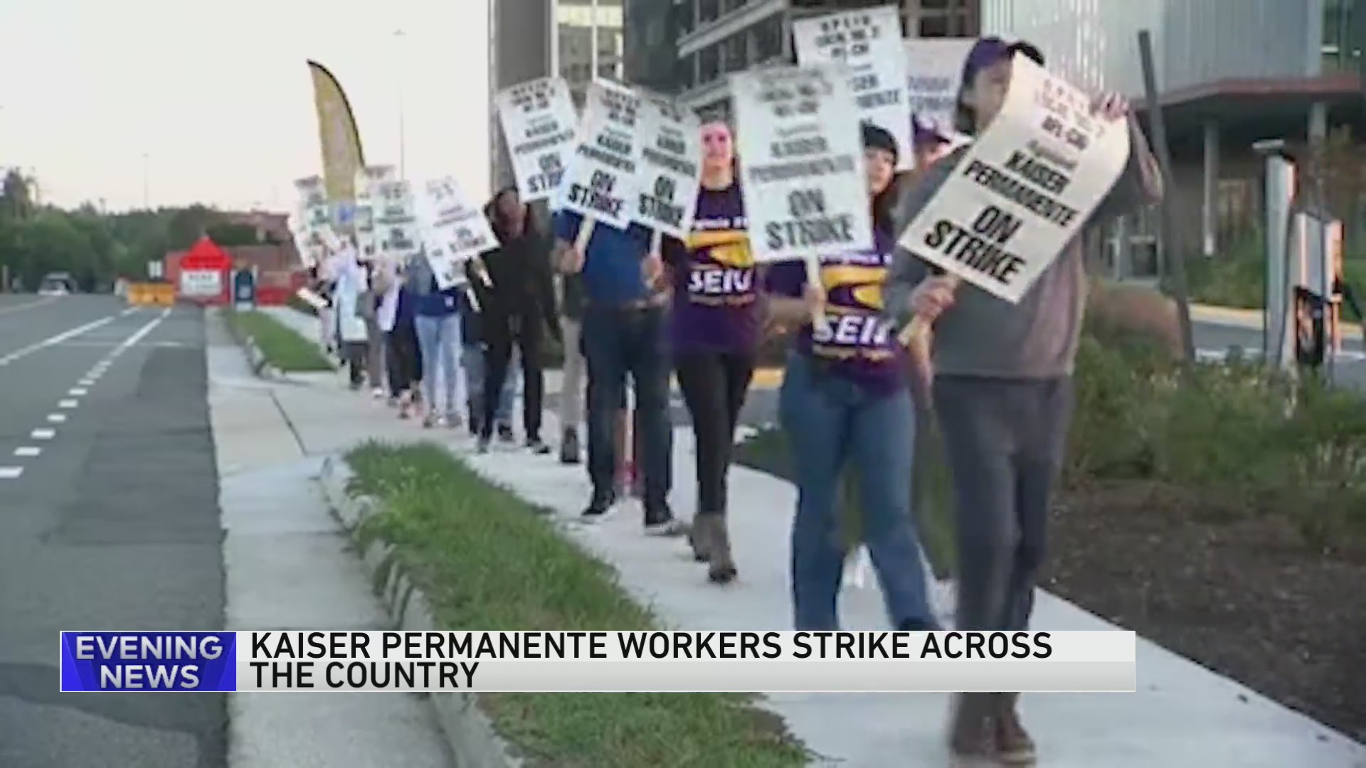 Kaiser workers begin strike, the largest healthcare walkout in US ...