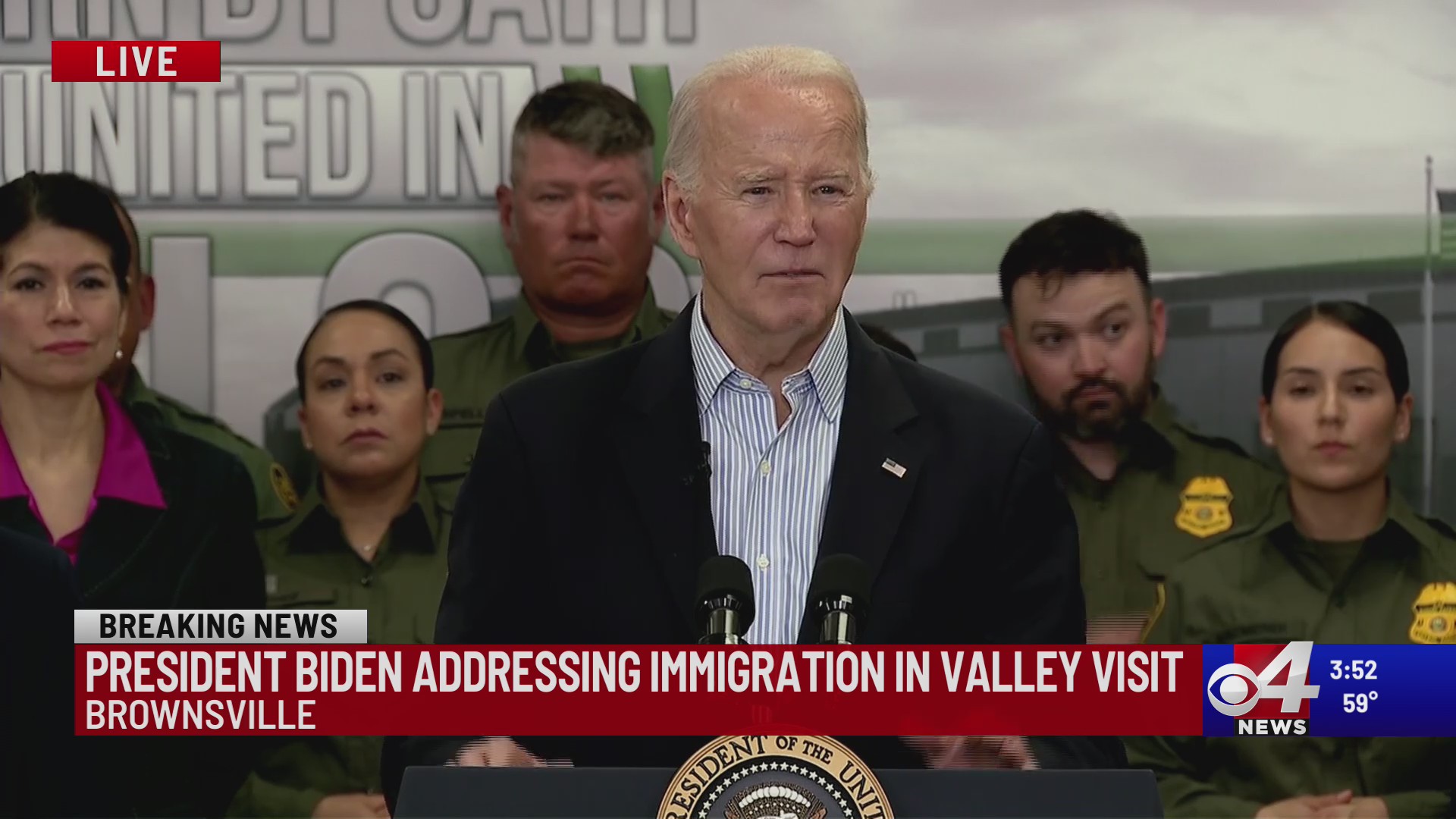 President Biden discusses border security at news conference in ...