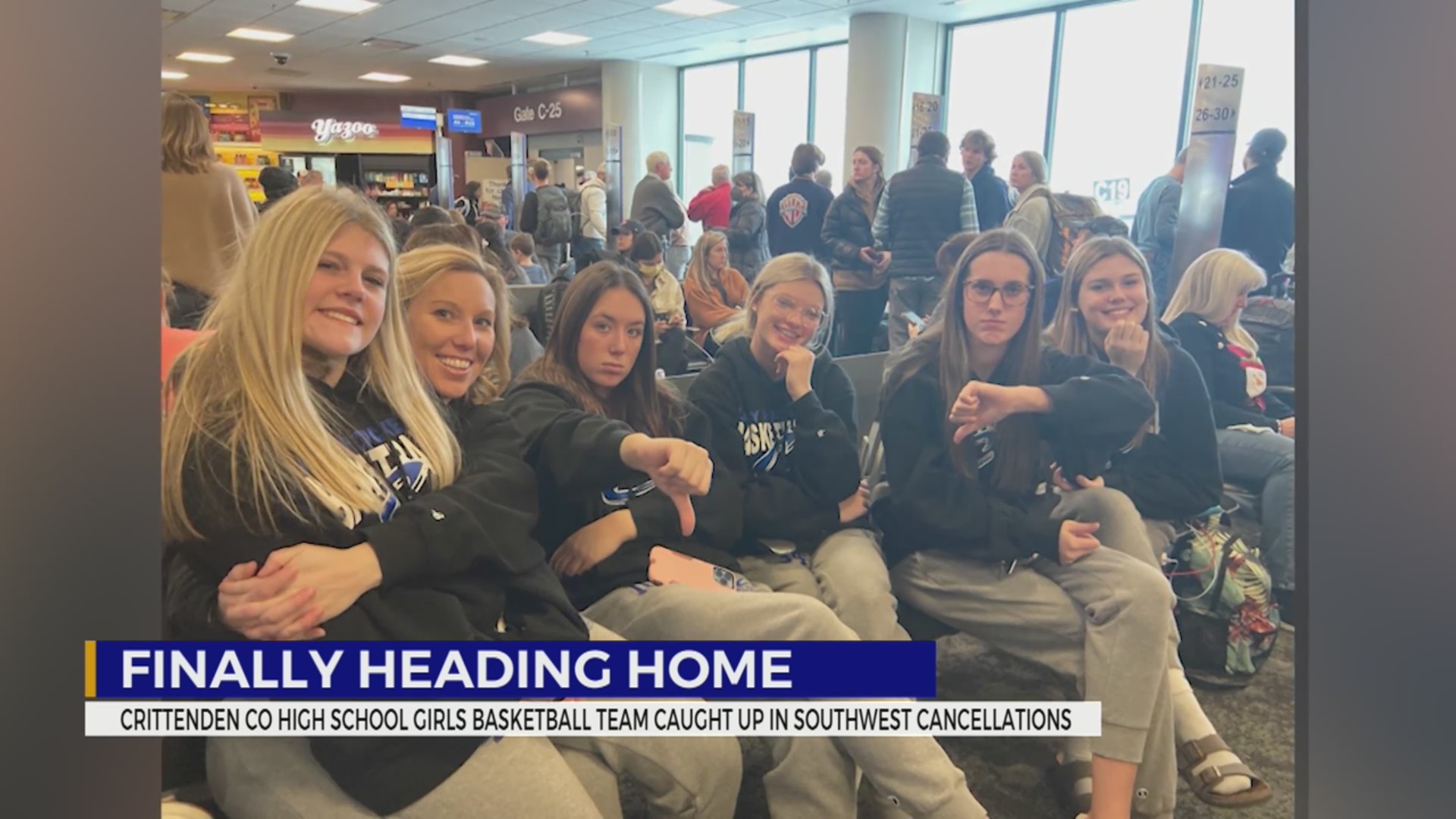 Kentucky high school basketball team caught up in Southwest