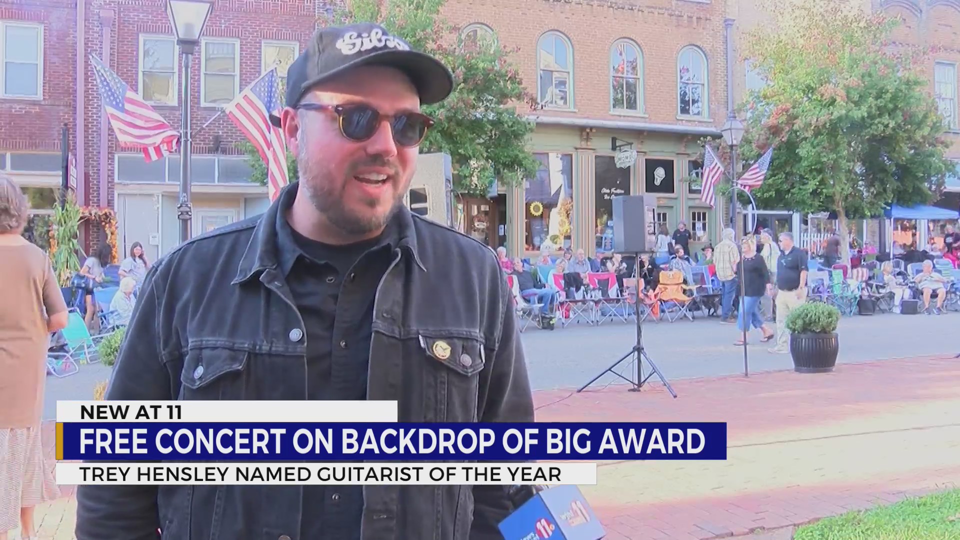 Trey Hensley plays in hometown of JBO day after being named bluegrass