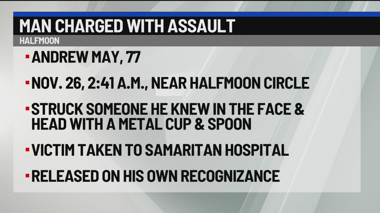 Halfmoon man charged with assault – NEWS10 ABC