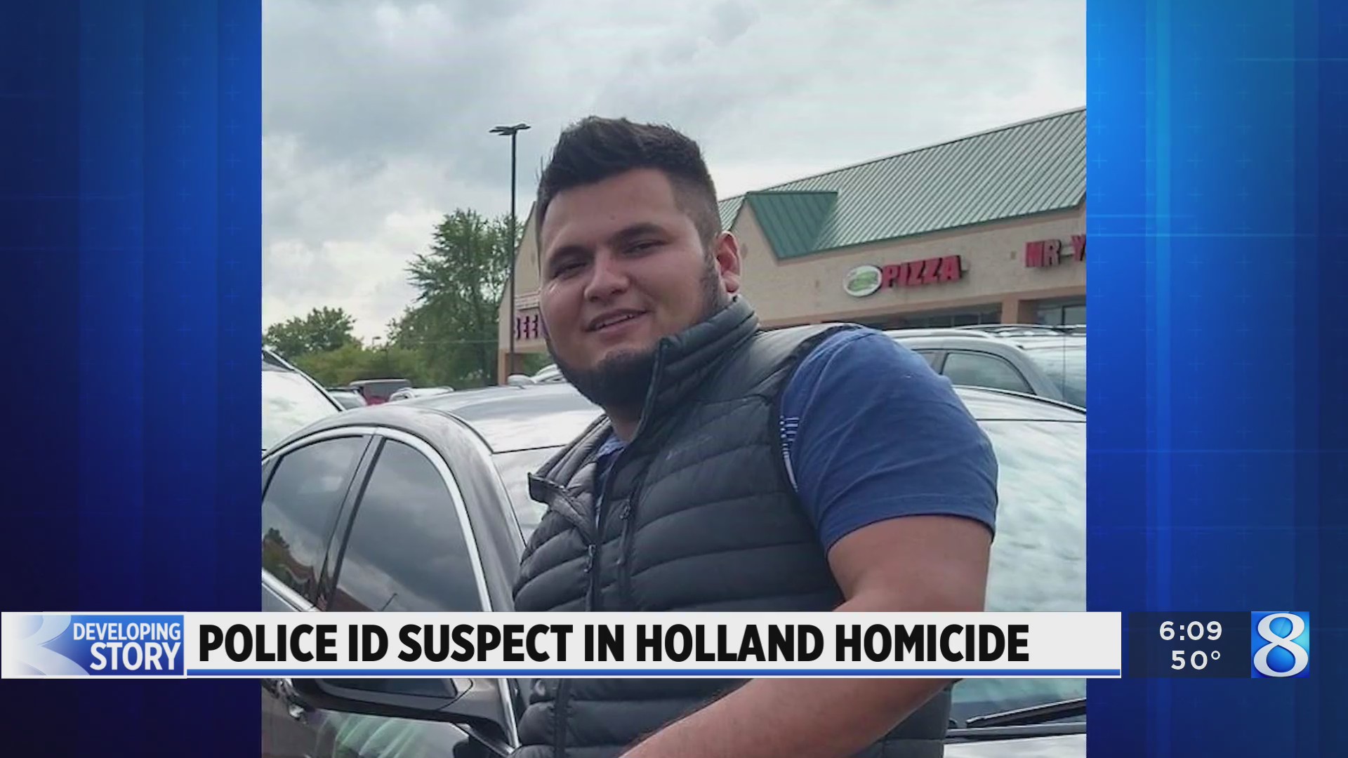 Police ask for help finding suspect in Holland homicide
