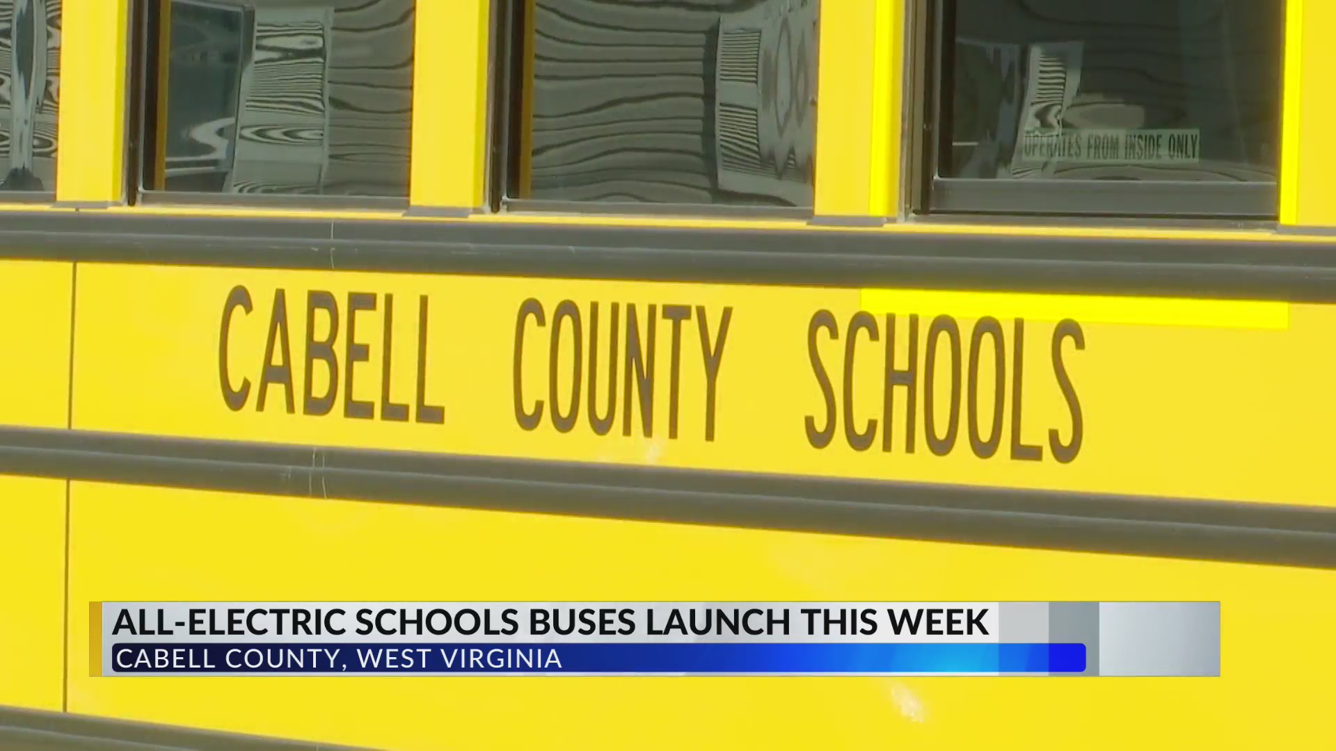 Cabell County welcomes all-electric school bus – WOWK 13 News