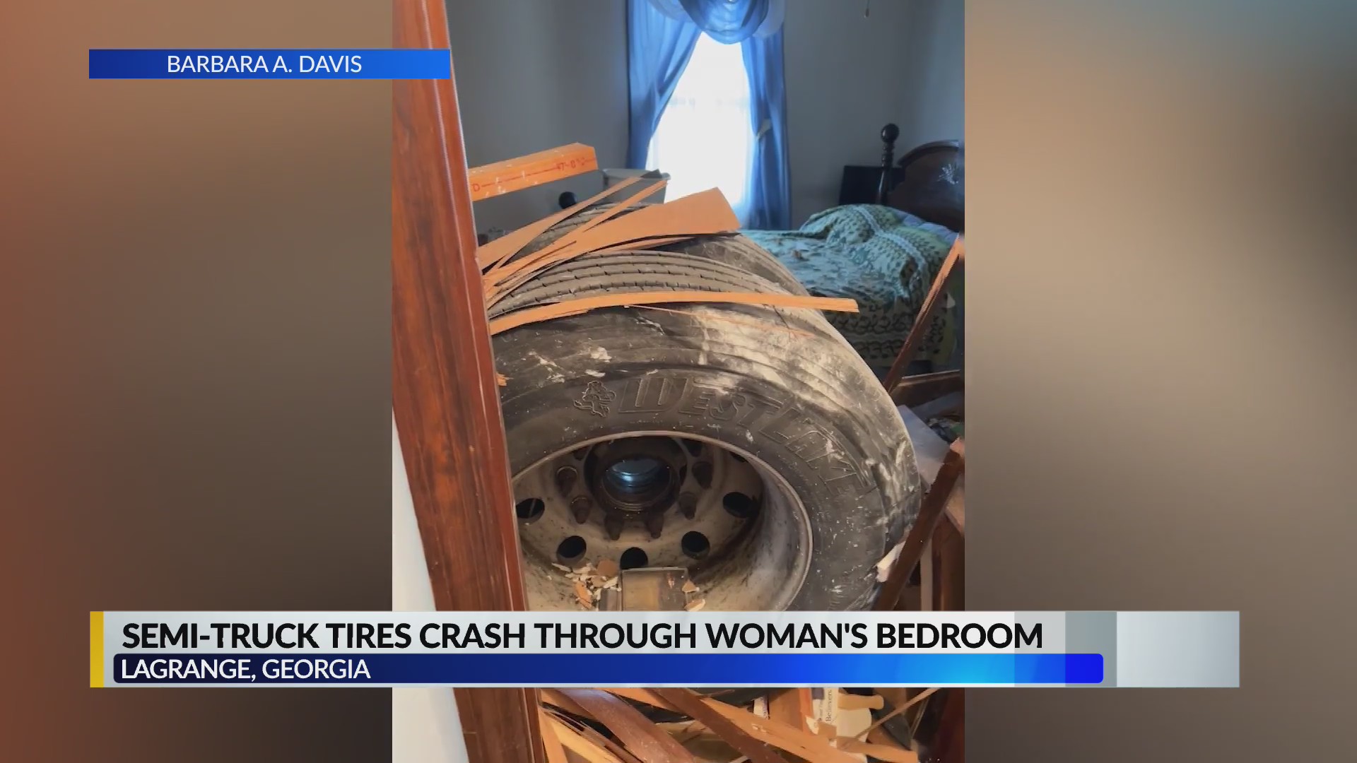 Tires tear through LaGrange house WRBL