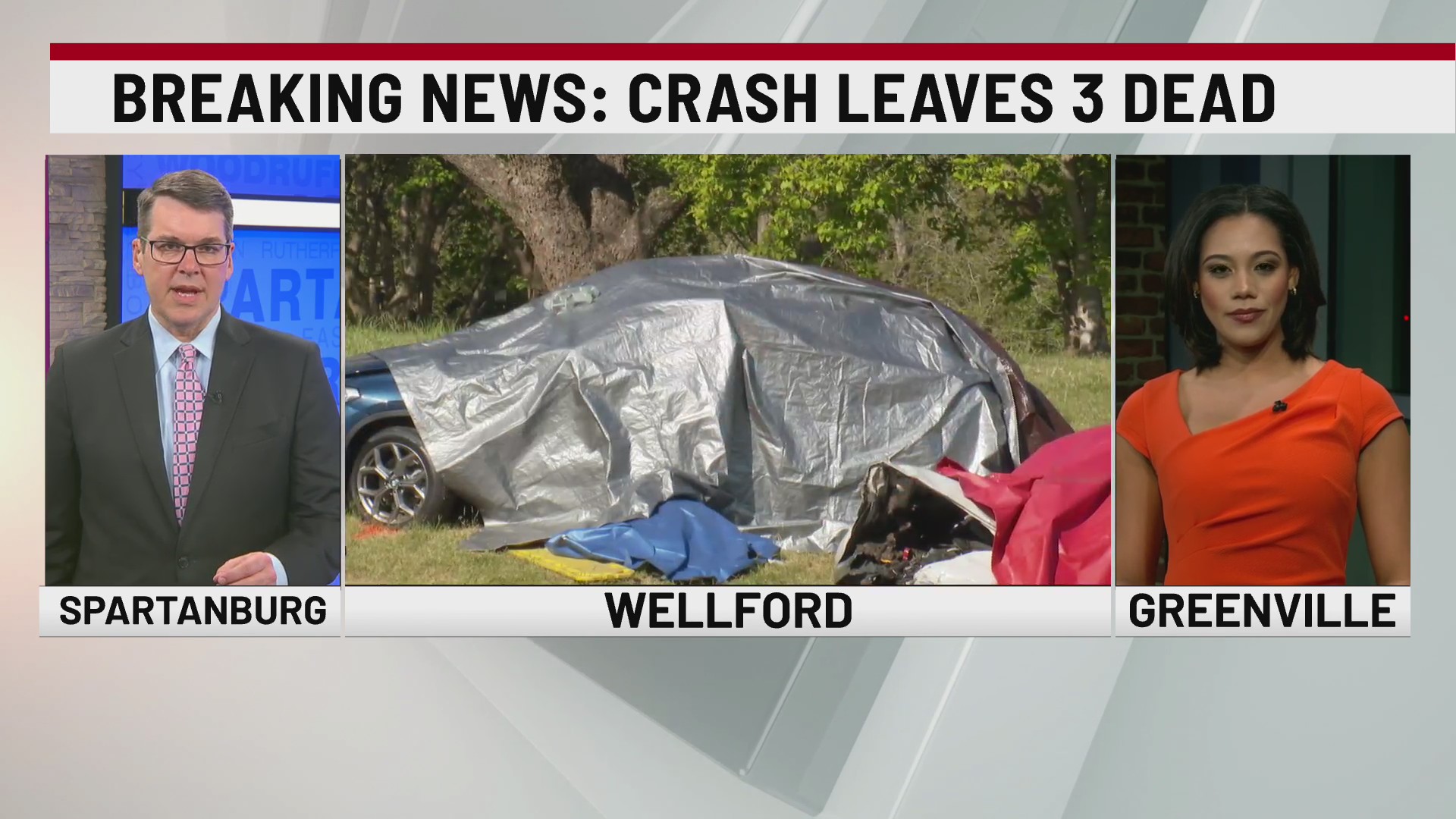 3 dead in crash on US29 in Wellford WSPA 7NEWS