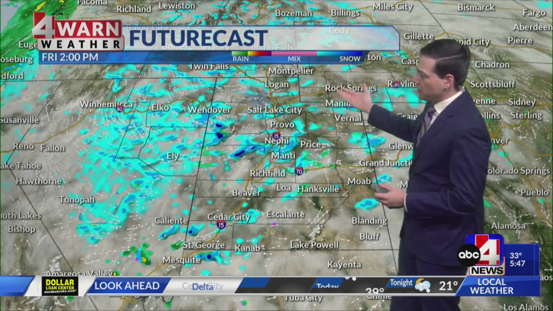 Scattered showers linger throughout Utah but calmer skies are coming ...