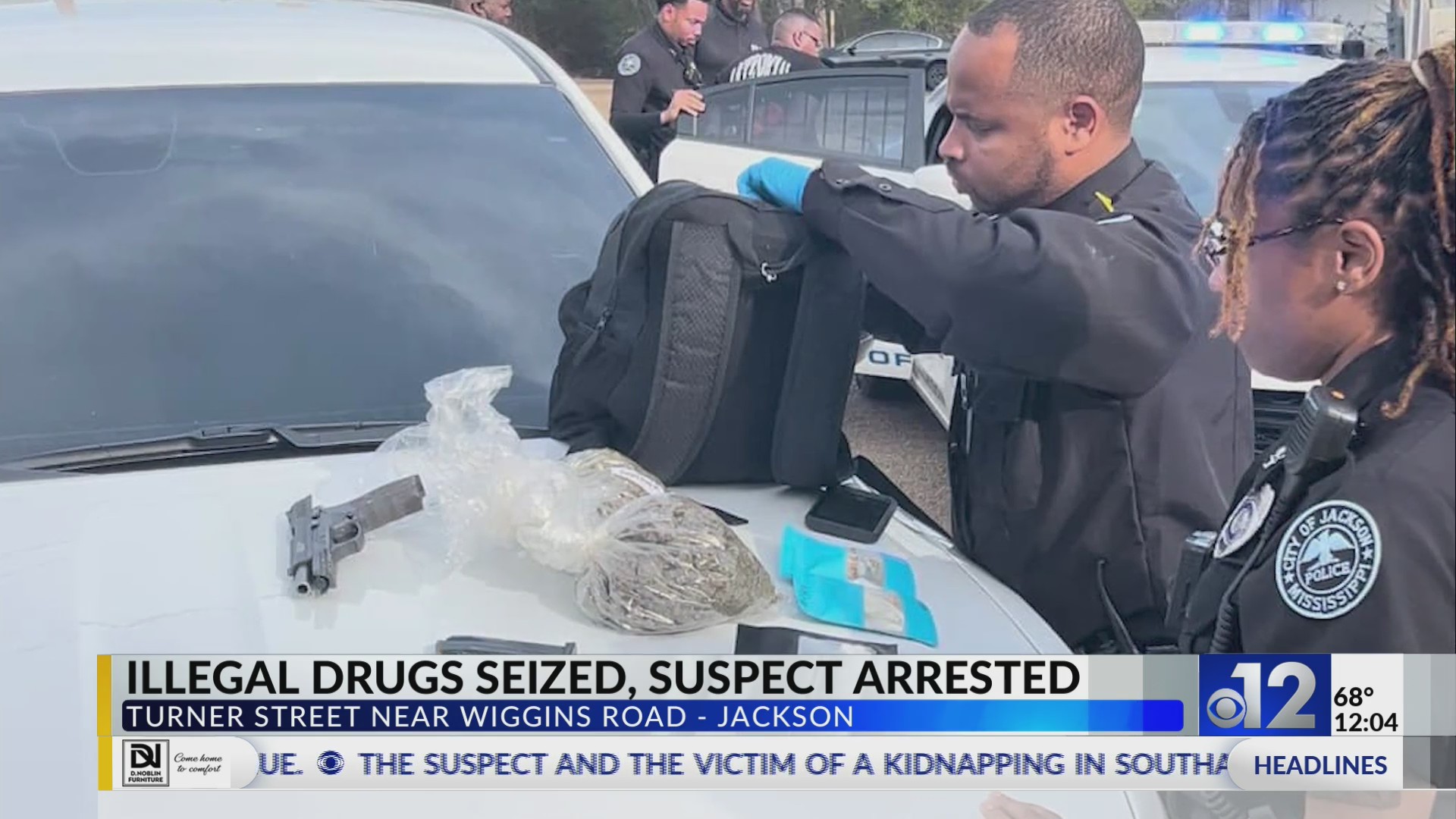 Jackson police arrest suspect after drug bust on Turner Street – WJTV