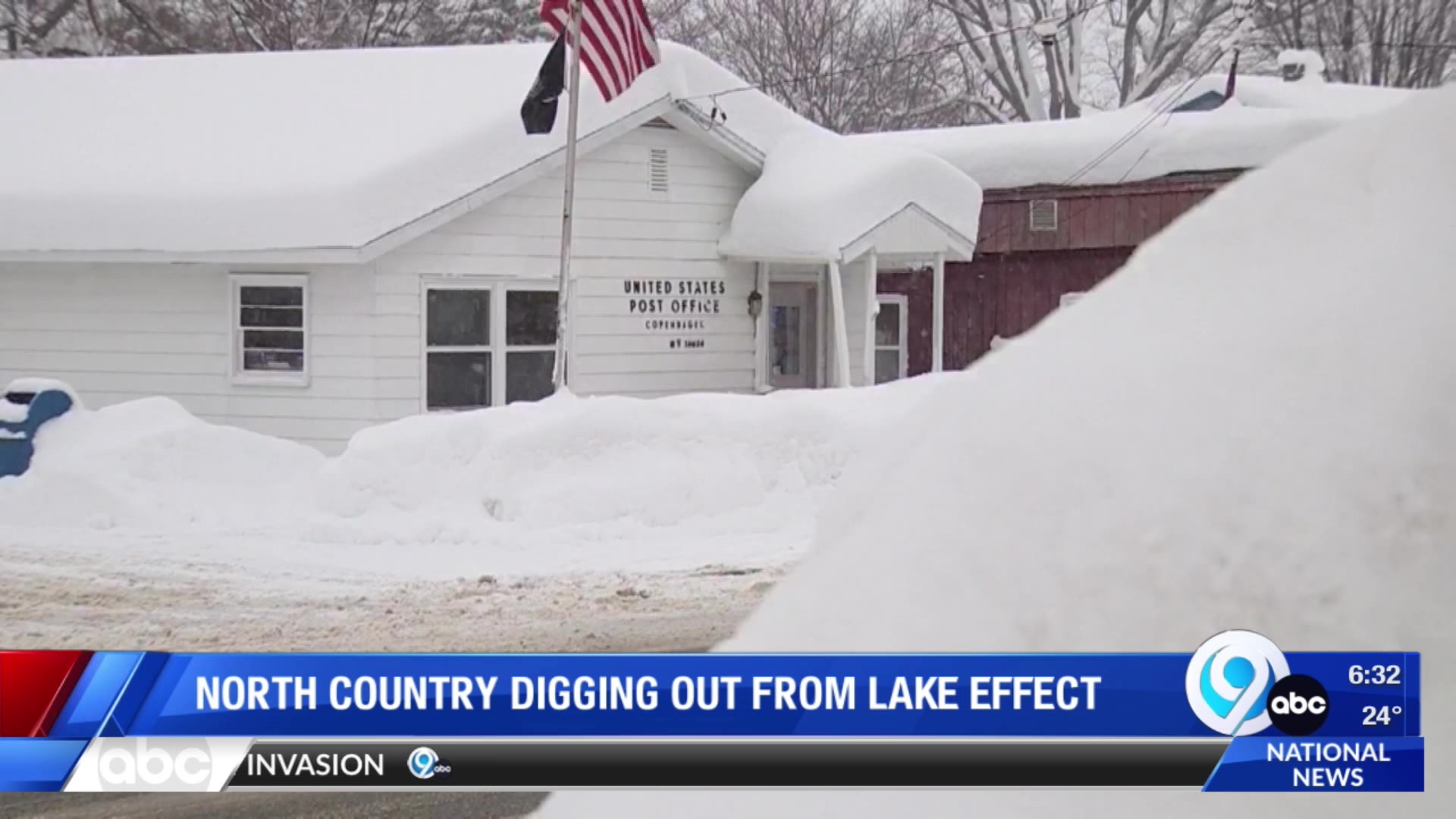 North Country Digging Out from Lake Effect: 1-19-24 – WSYR