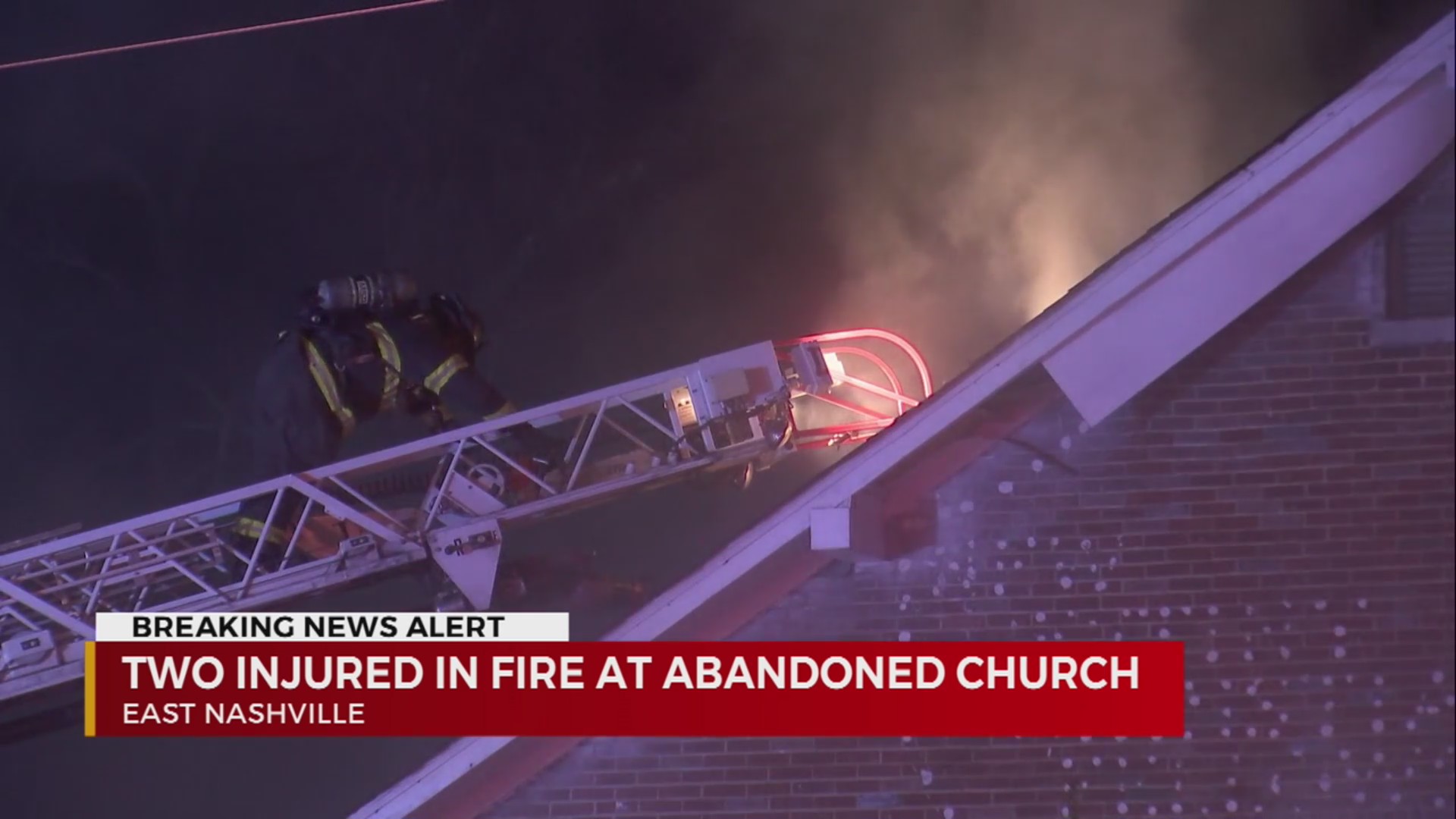 2 injured in fire at abandoned church in East Nashville – WKRN News 2