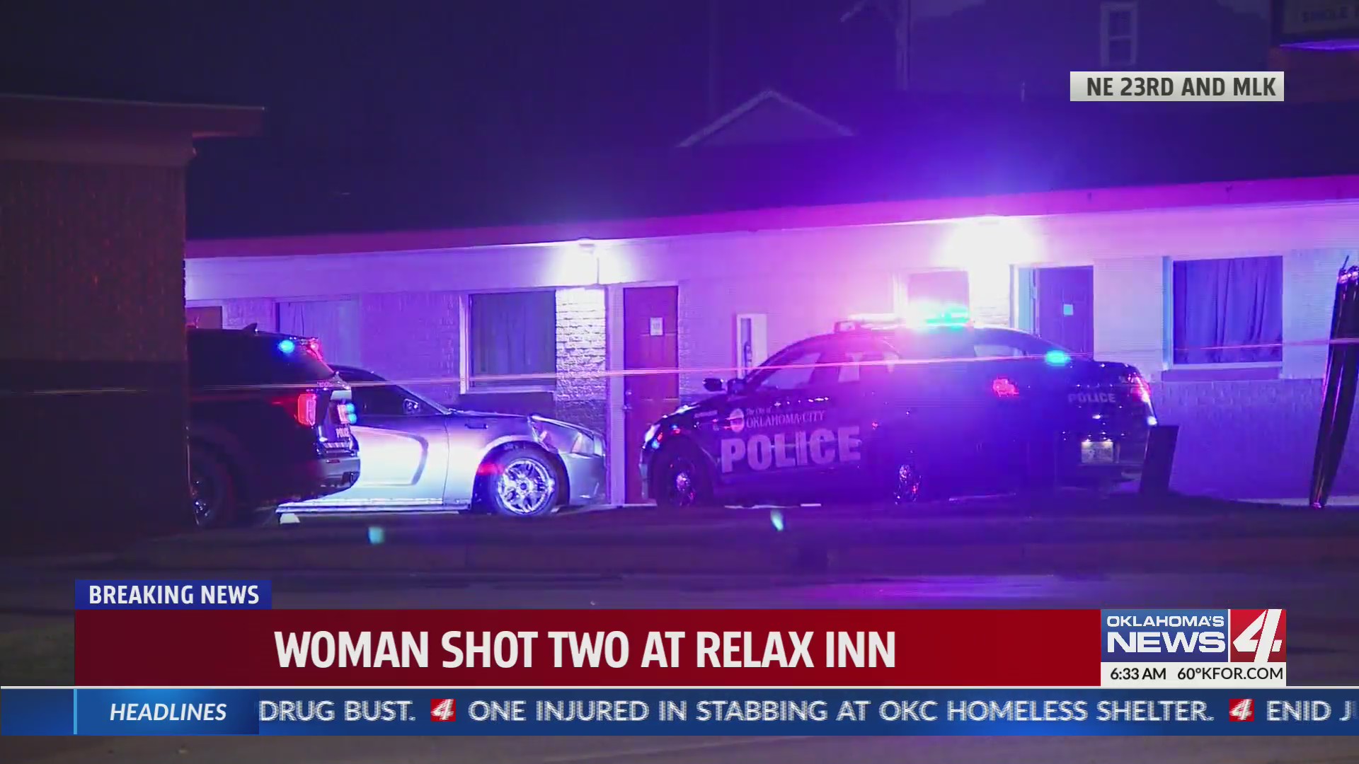 One injured in shooting at NE Oklahoma City hotel – KFOR.com Oklahoma City