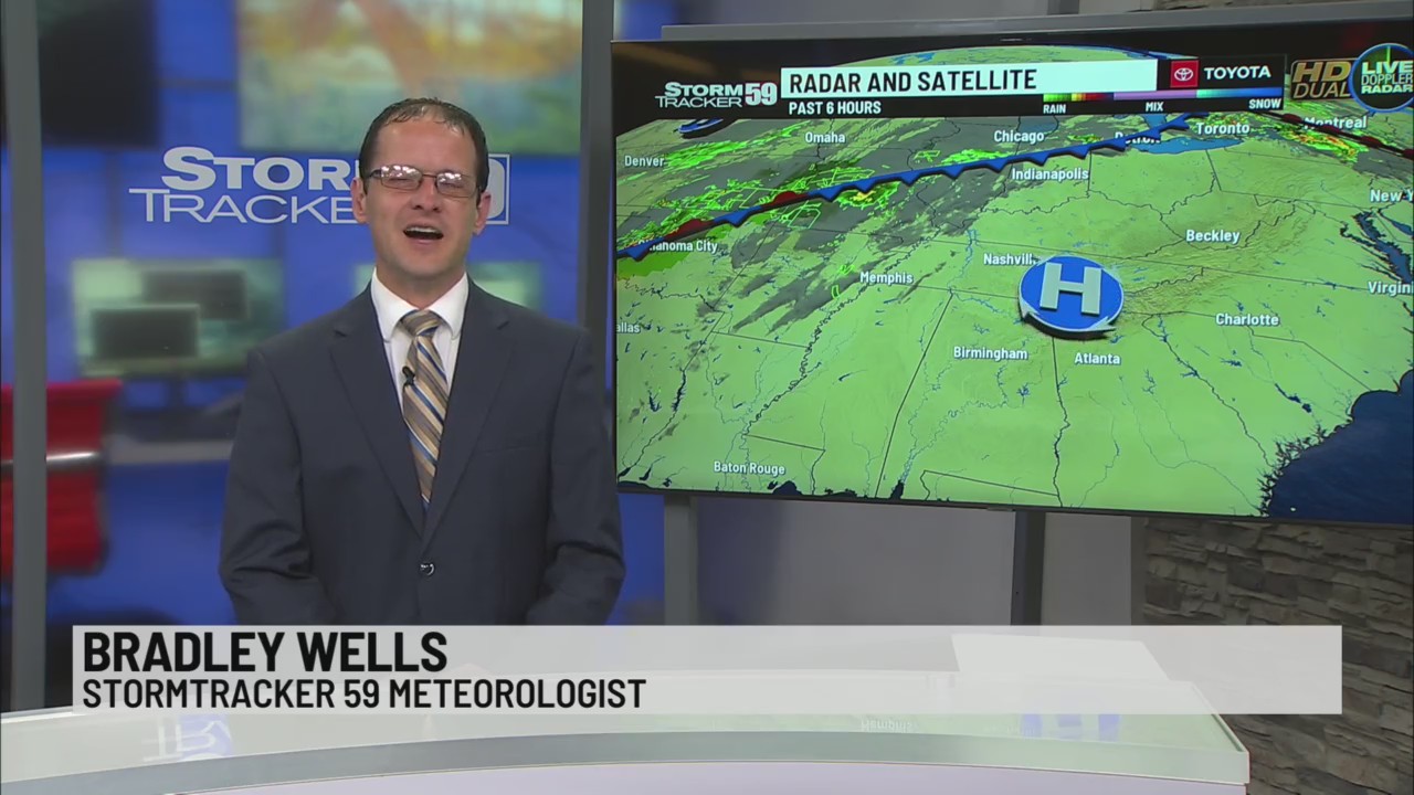One more muggy night then stormy and cooler Thursday – WVNS