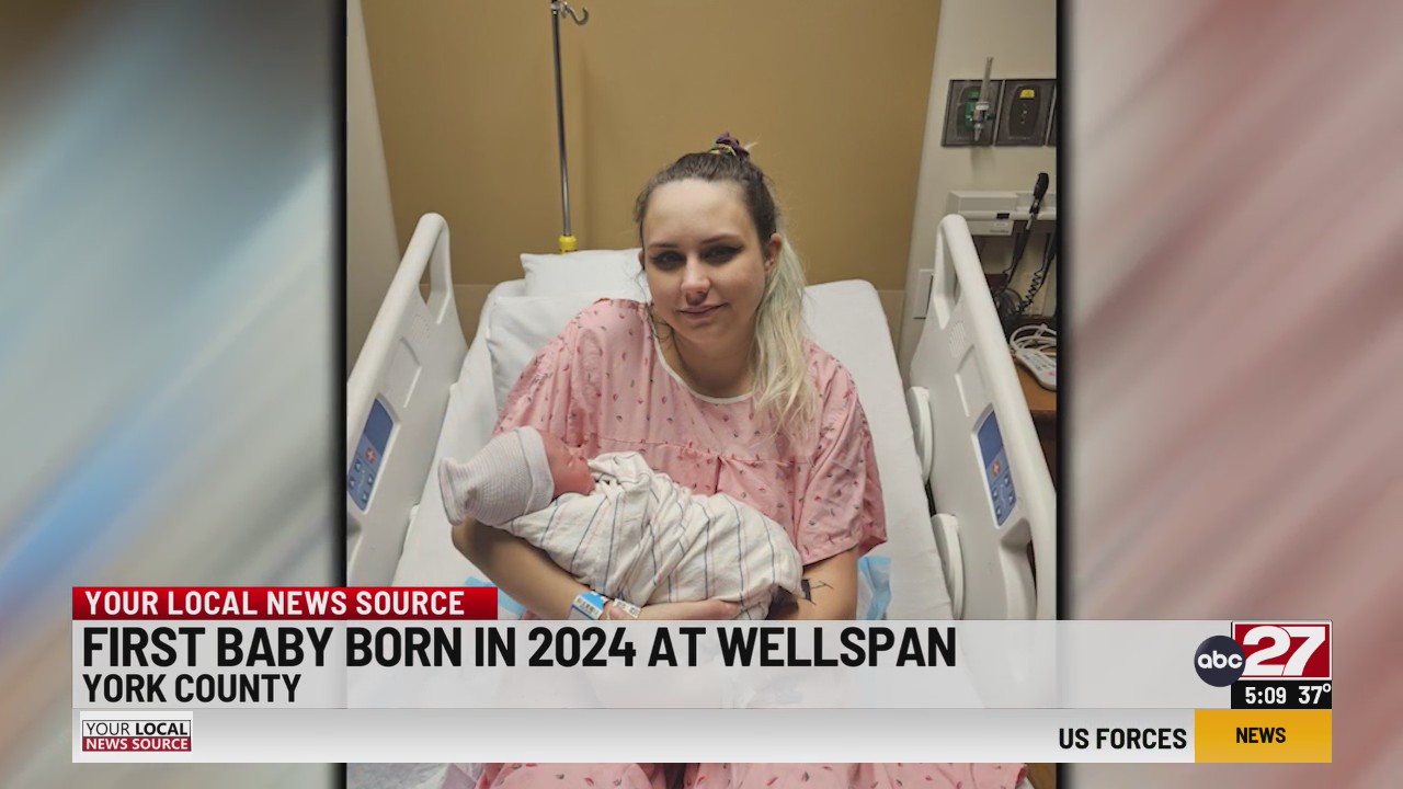 First baby born in 2024 at Wellspan ABC27