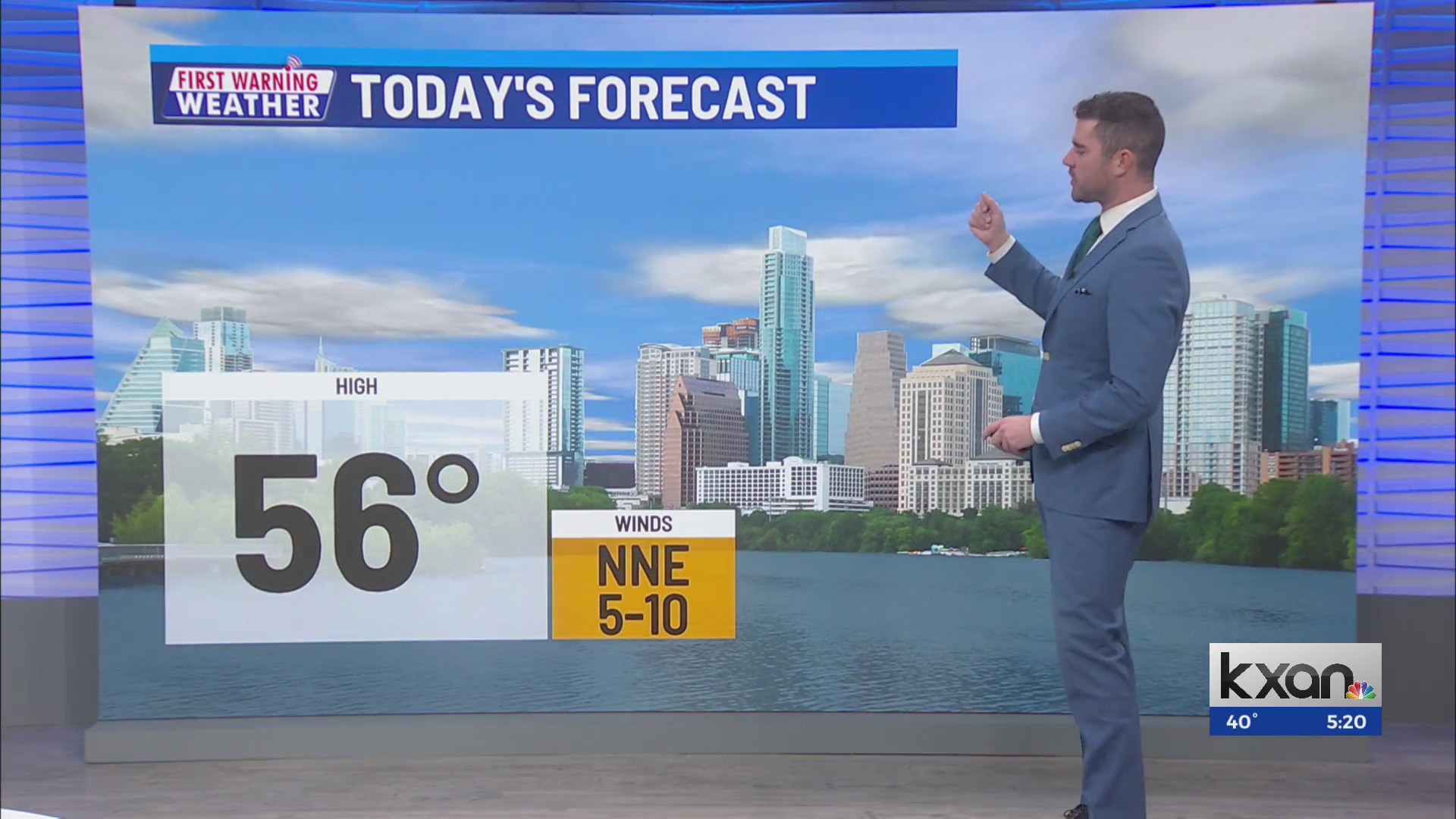 A chilly few days ahead of our next chance of rain – KXAN Austin