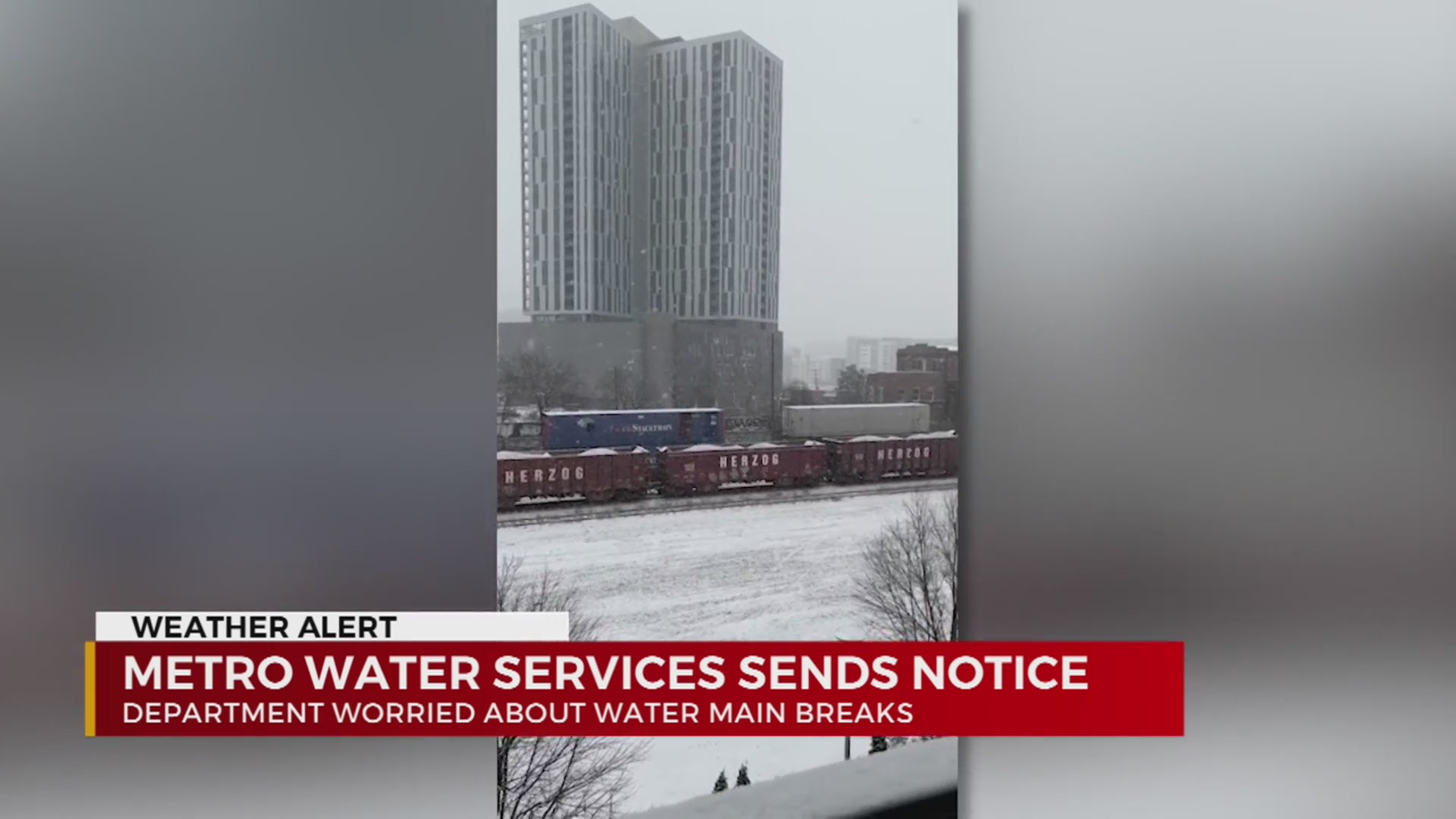 Metro Water Services sends notice for water main breaks amid frigid ...