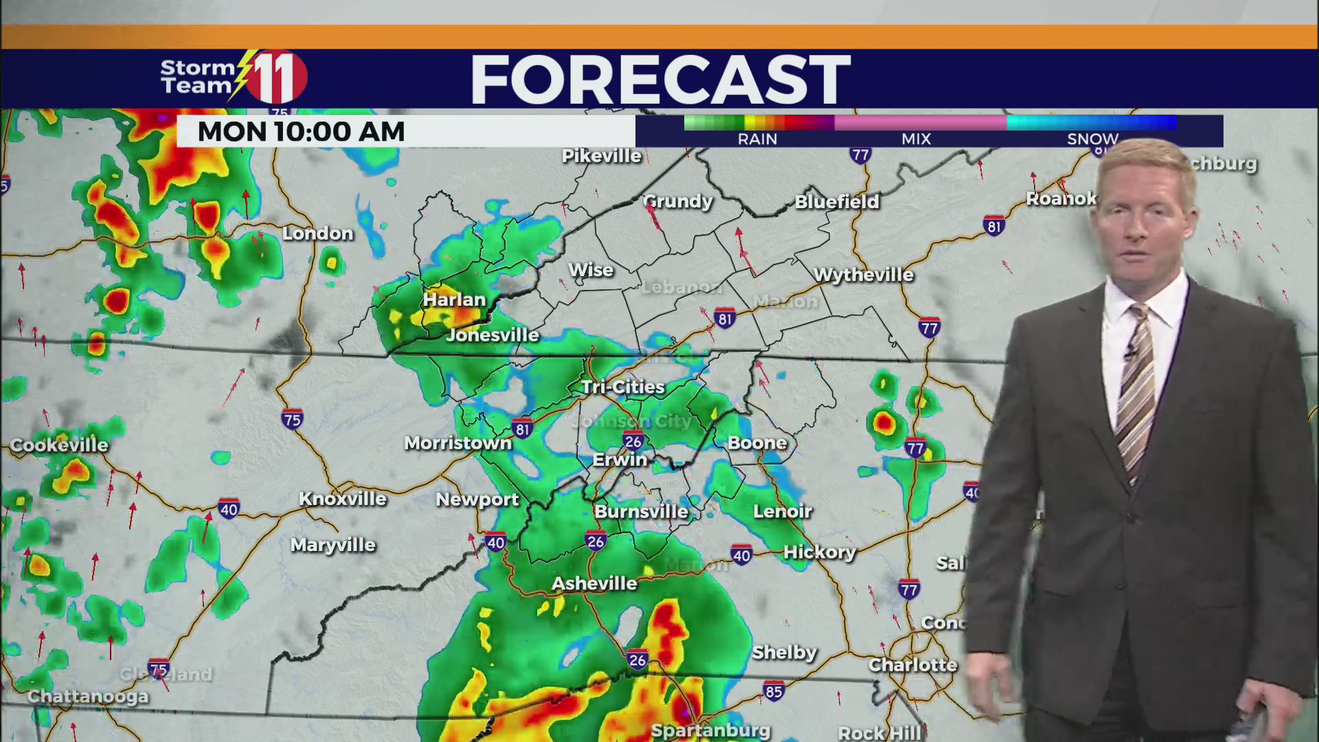 Latest Storm Team 11 Forecast – WJHL | Tri-Cities News & Weather
