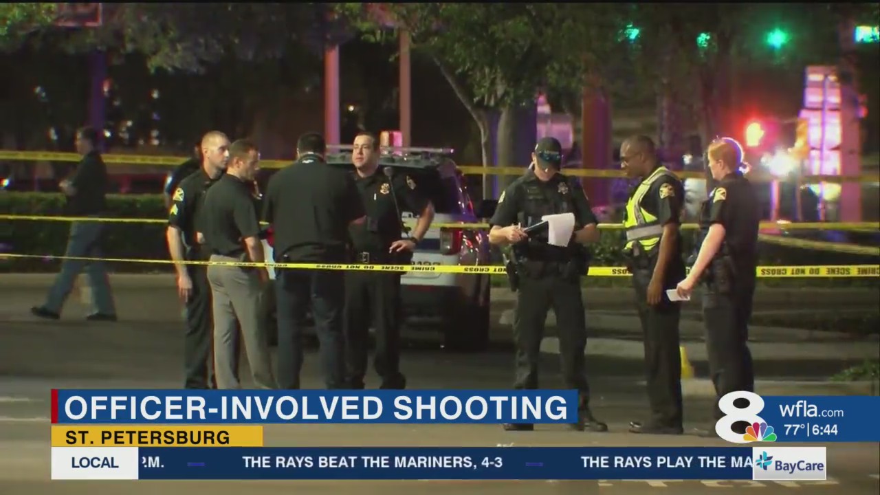 Detectives investigating officer involved shooting in St.Petersburg – WFLA