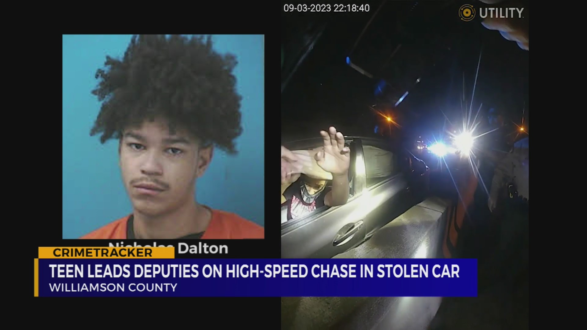 Teen leads deputies on high-speed chase in stolen car – WKRN News 2