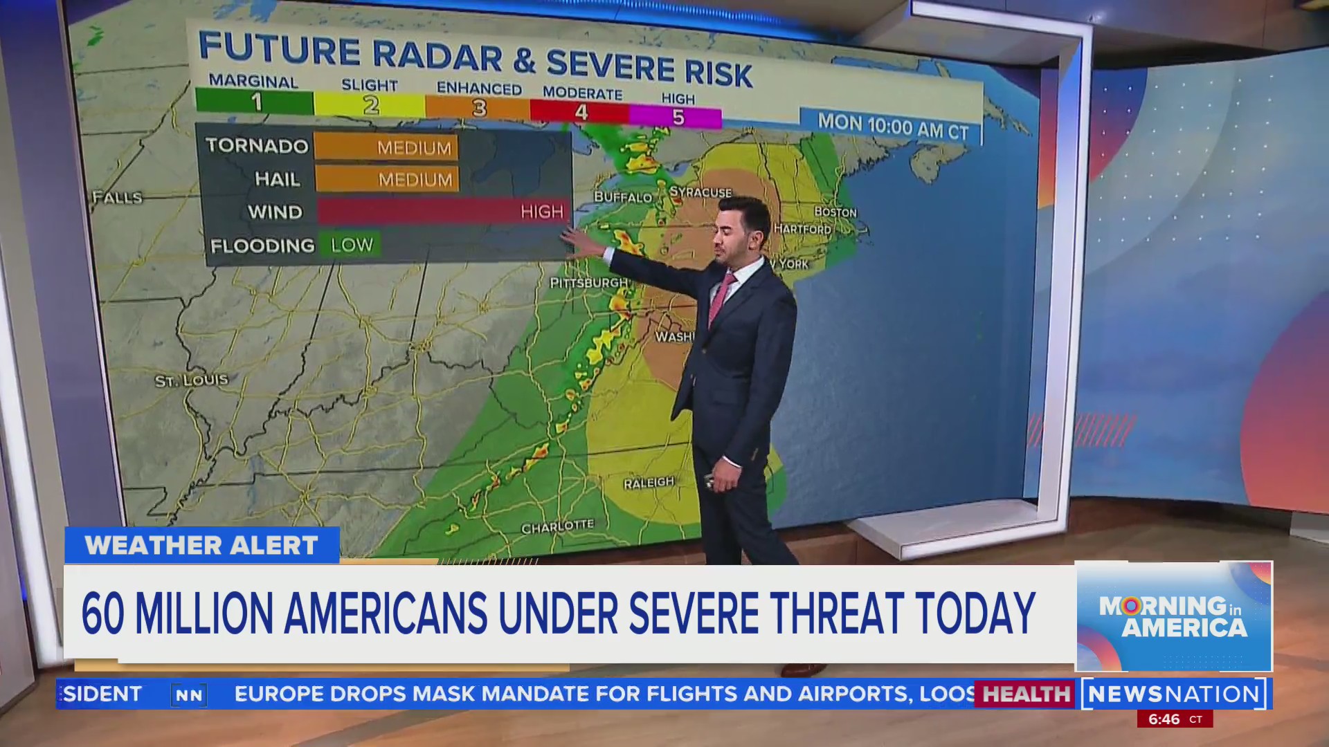 60 million Americans face severe weather threat | Morning in America ...