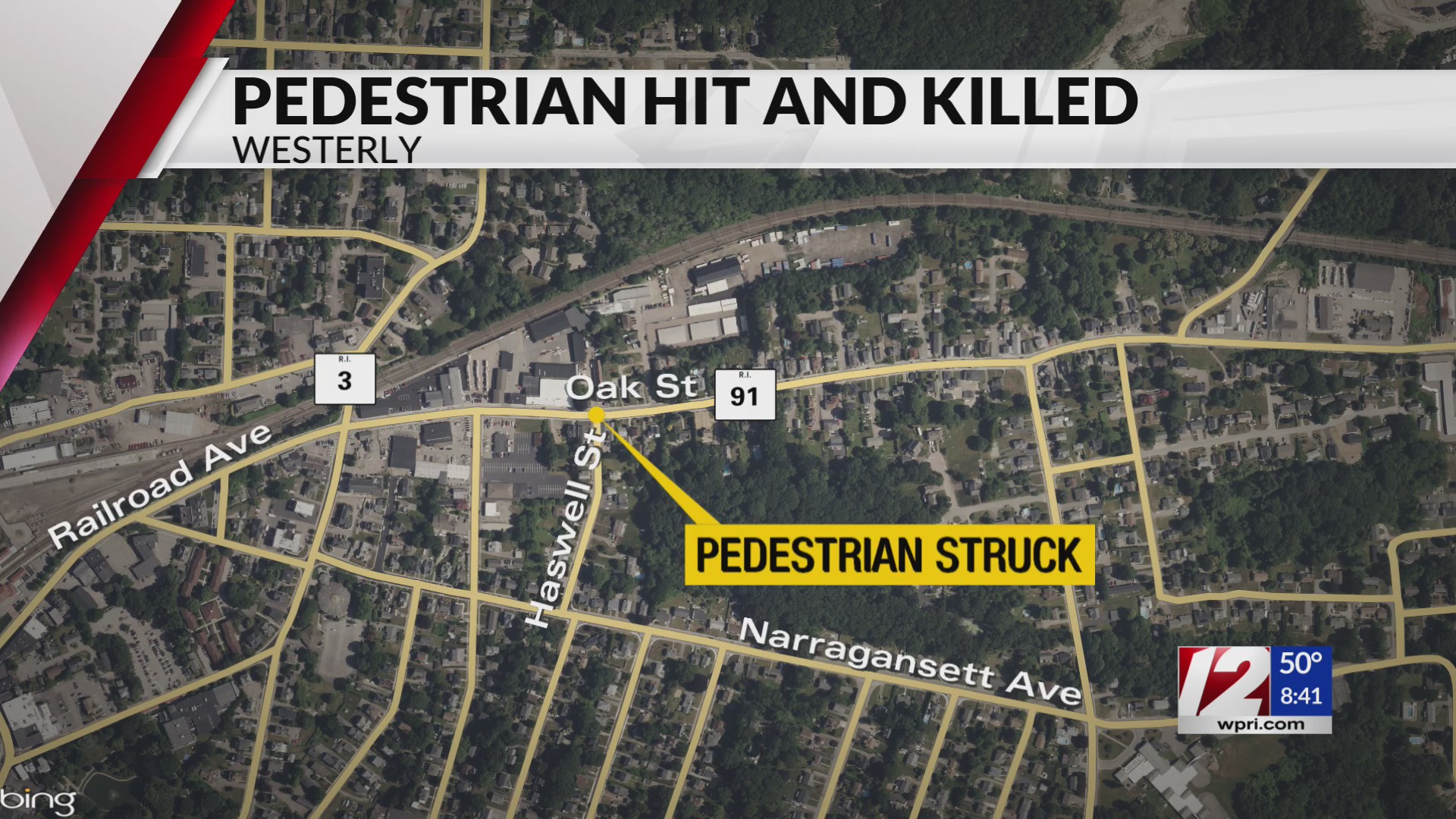 Pedestrian struck, killed by suspected drunk driver in Westerly – WPRI.com