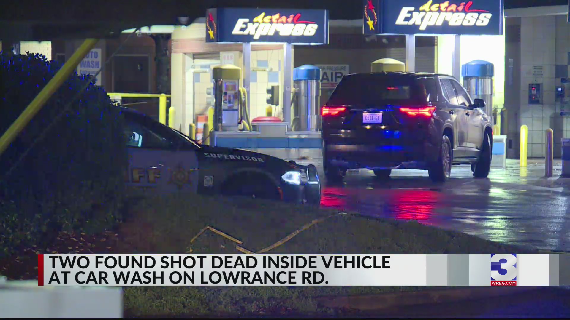 Two found shot dead inside vehicle at car wash – WREG.com