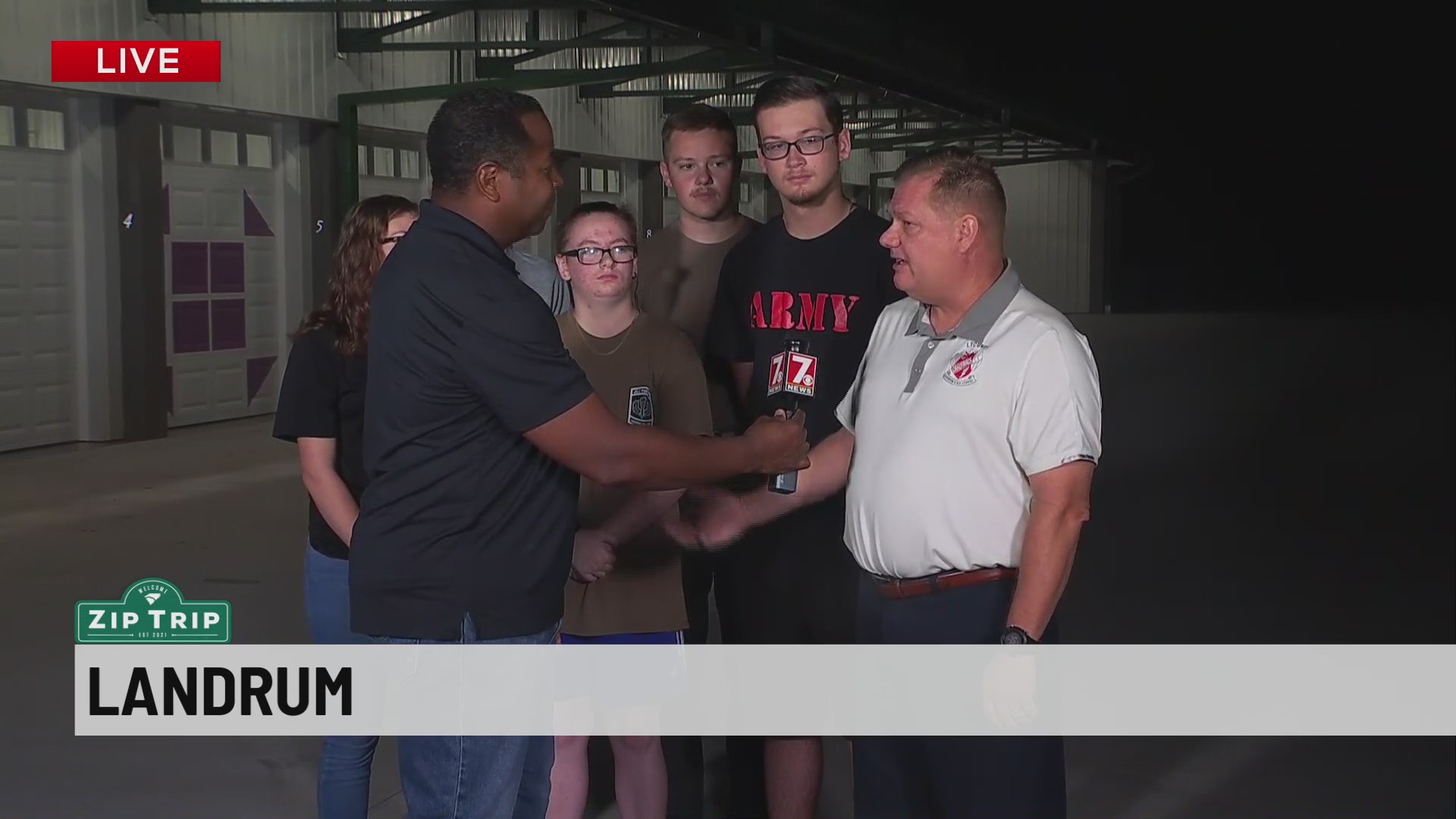 Zip Trip Landrum High School JROTC WSPA 7NEWS